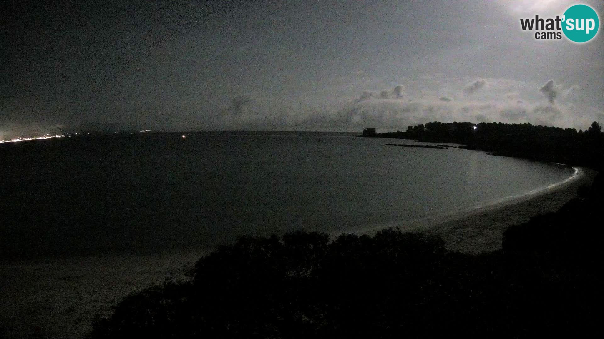 Webcam Lazzaretto Strand | Alghero | Sardinien
