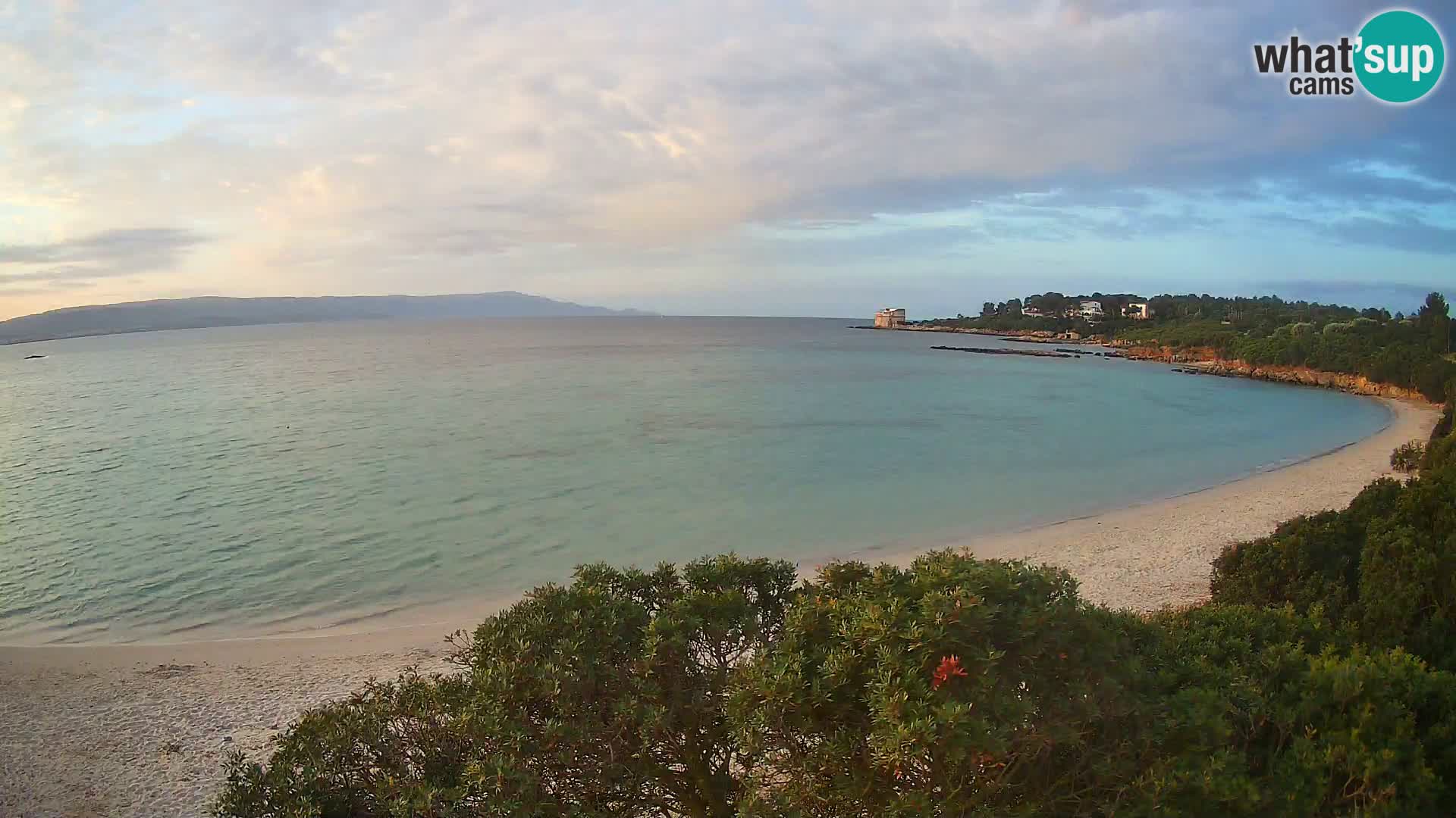 Kamera plaža Lazzaretto | Alghero | Sardinija