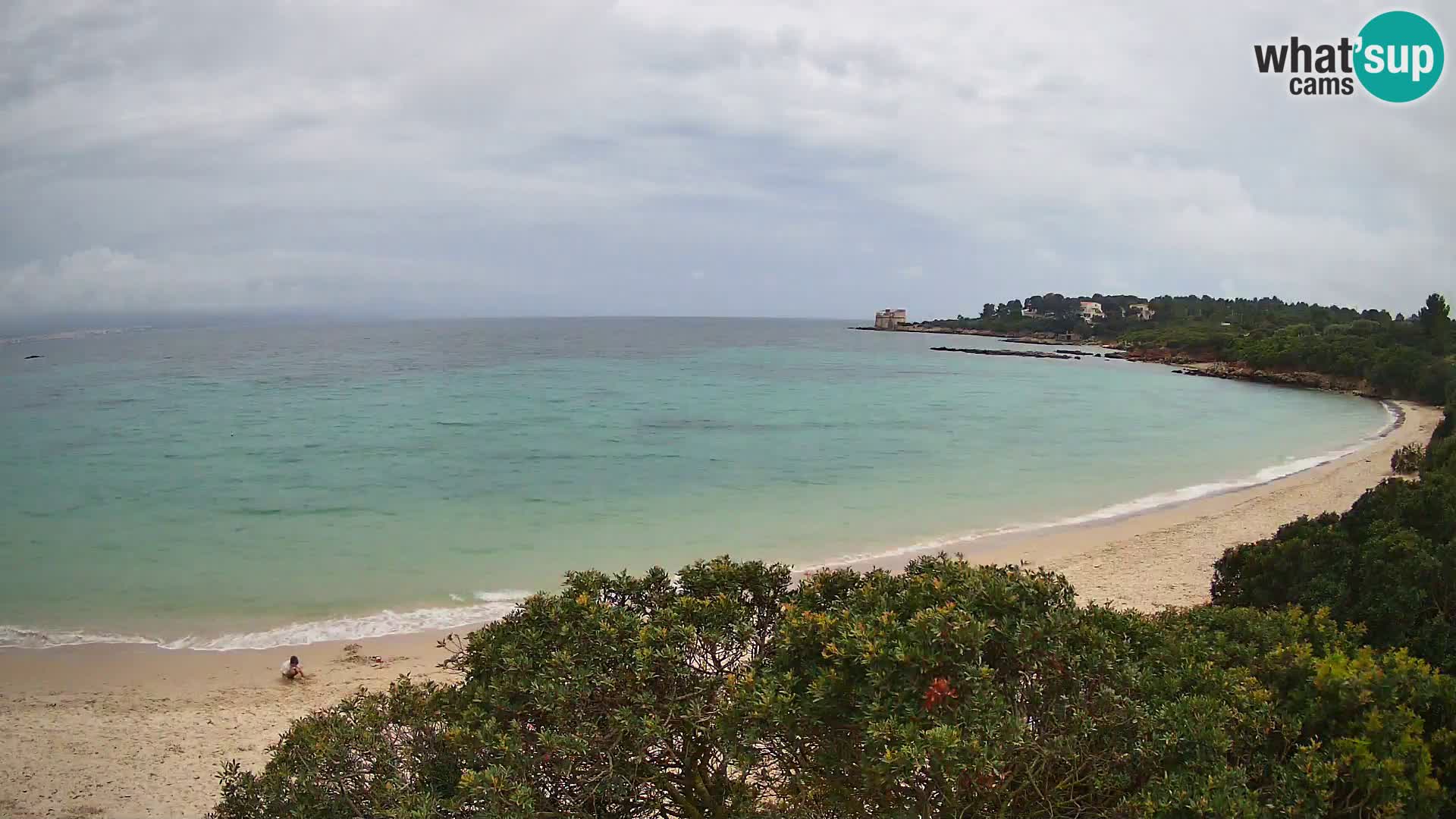 Webcam Lazzaretto beach | Alghero | Sardinia