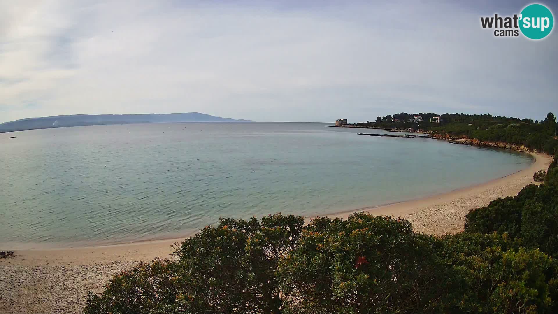 Kamera plaža Lazzaretto | Alghero | Sardinija