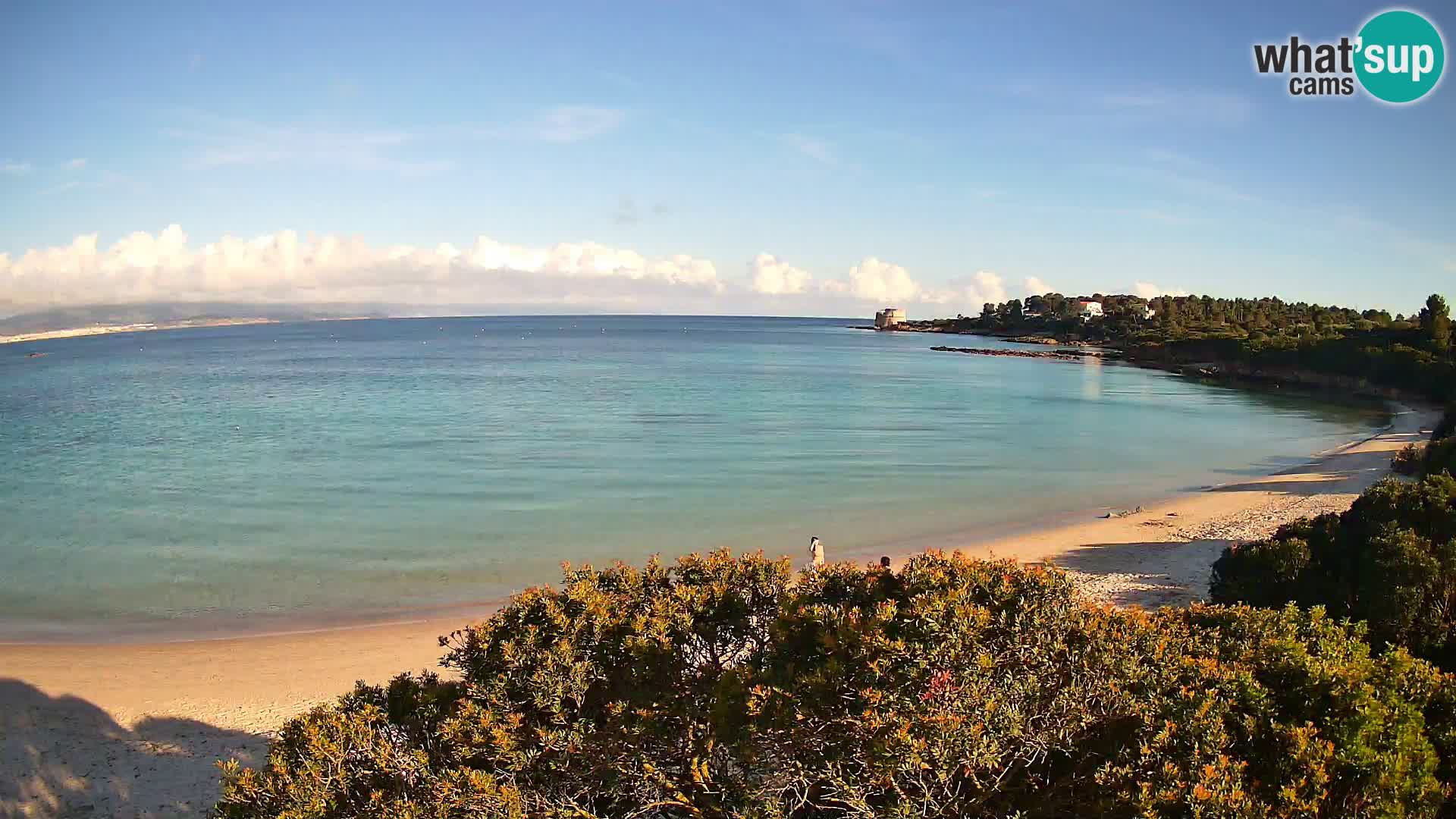 Webcam Lazzaretto Strand | Alghero | Sardinien