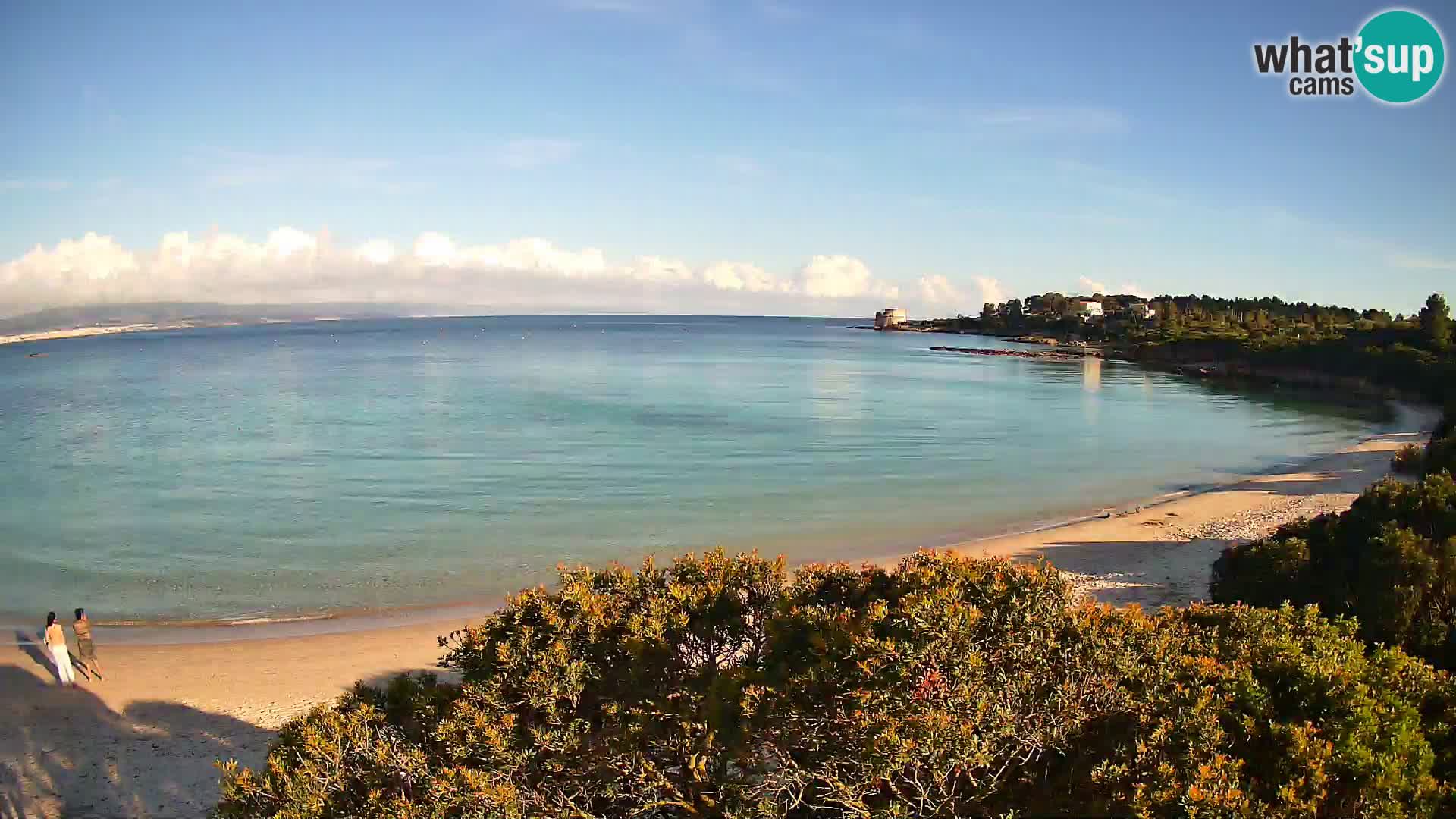 Webcam Lazzaretto Strand | Alghero | Sardinien