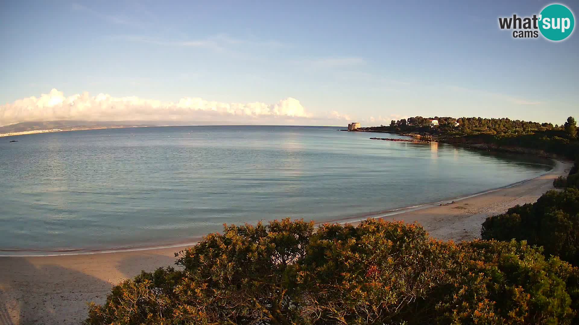 Webcam Lazzaretto beach | Alghero | Sardinia