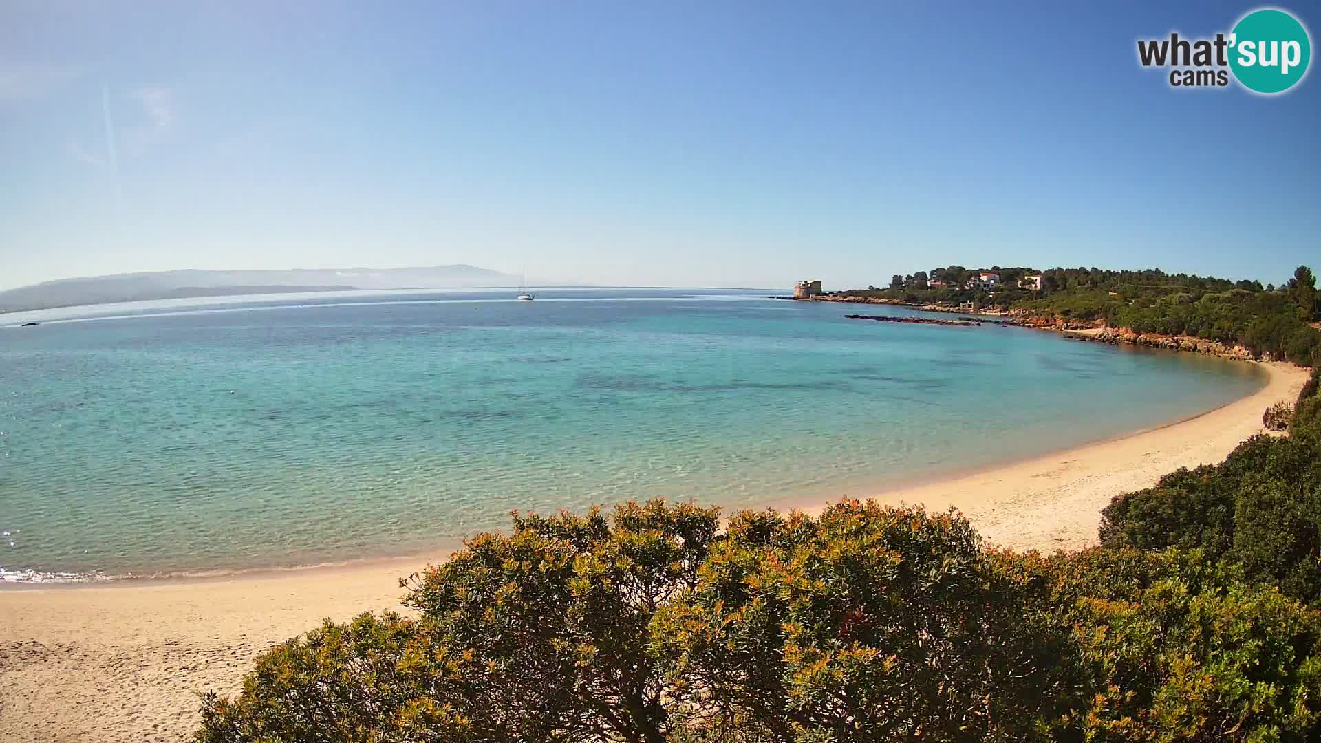 Webcam spiaggia Lazzaretto | Alghero | Sardegna