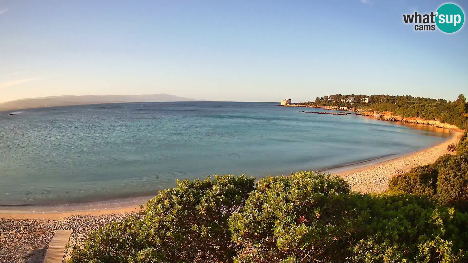 Webcam spiaggia Lazzaretto | Alghero | Sardegna