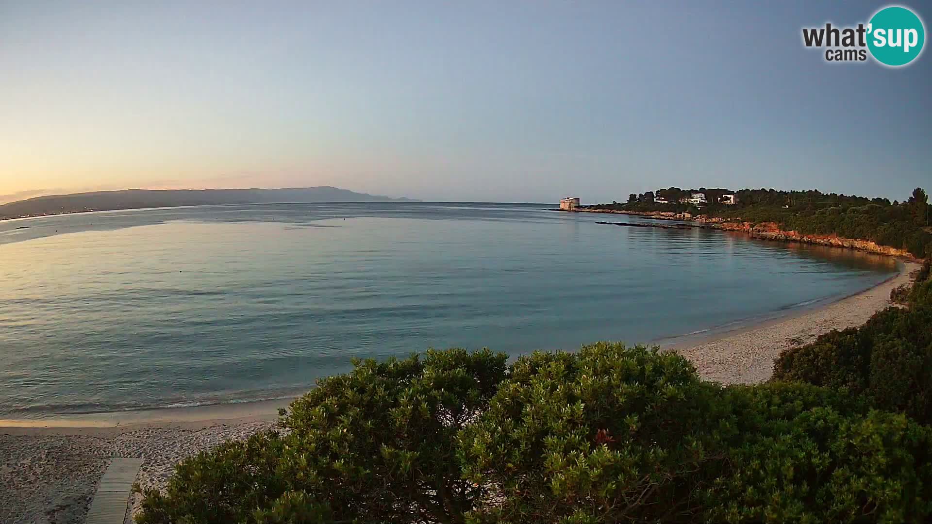 Webcam Lazzaretto beach | Alghero | Sardinia