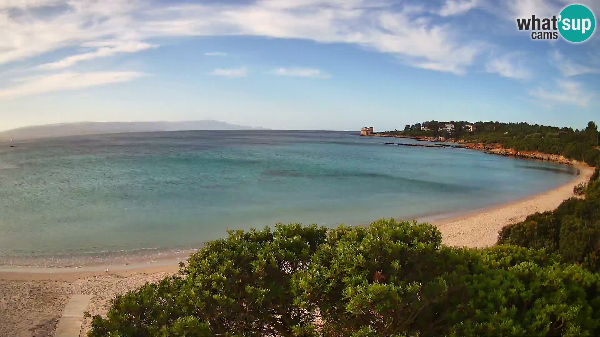 Webcam Lazzaretto beach | Alghero | Sardinia