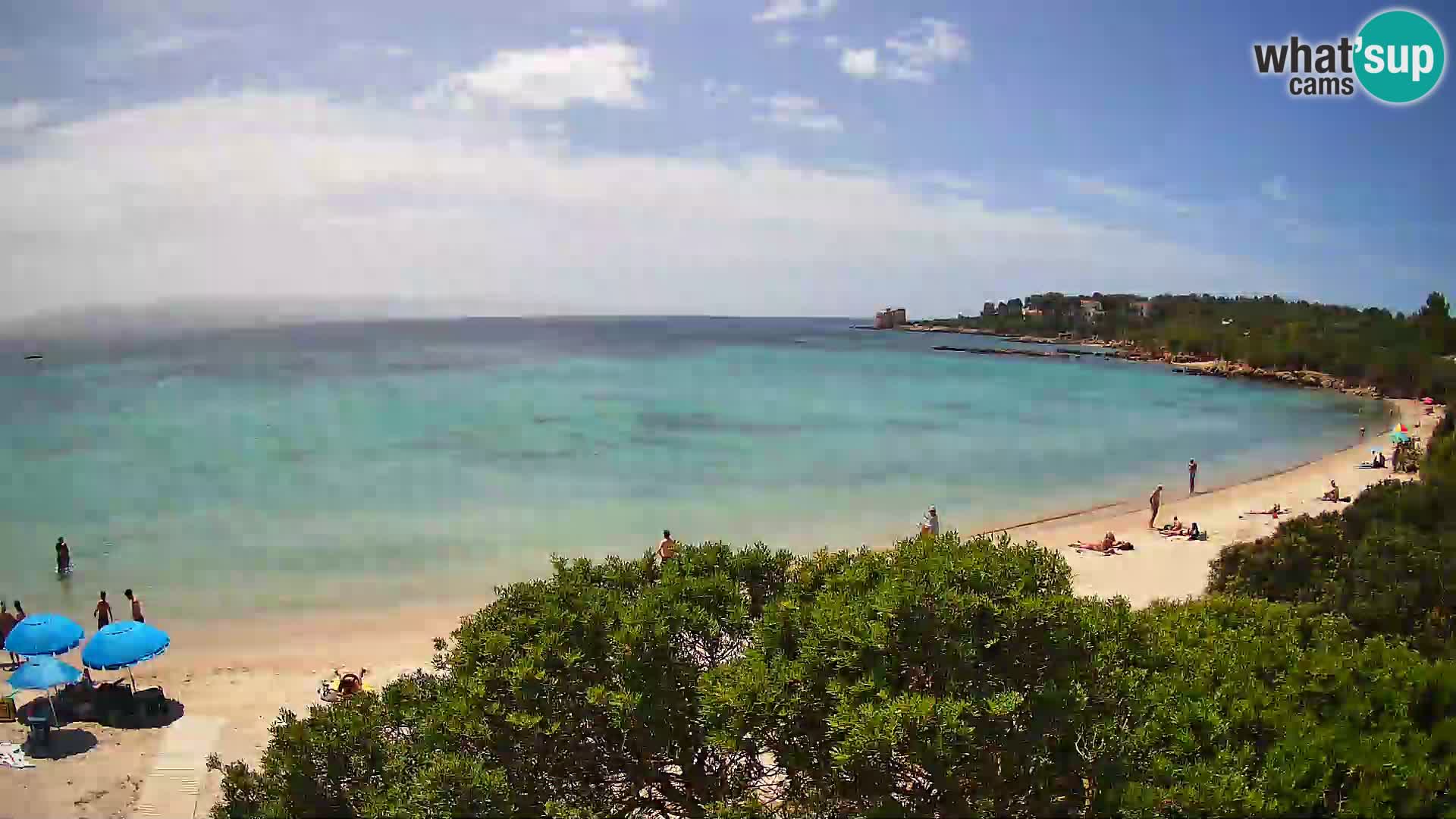 Webcam spiaggia Lazzaretto | Alghero | Sardegna