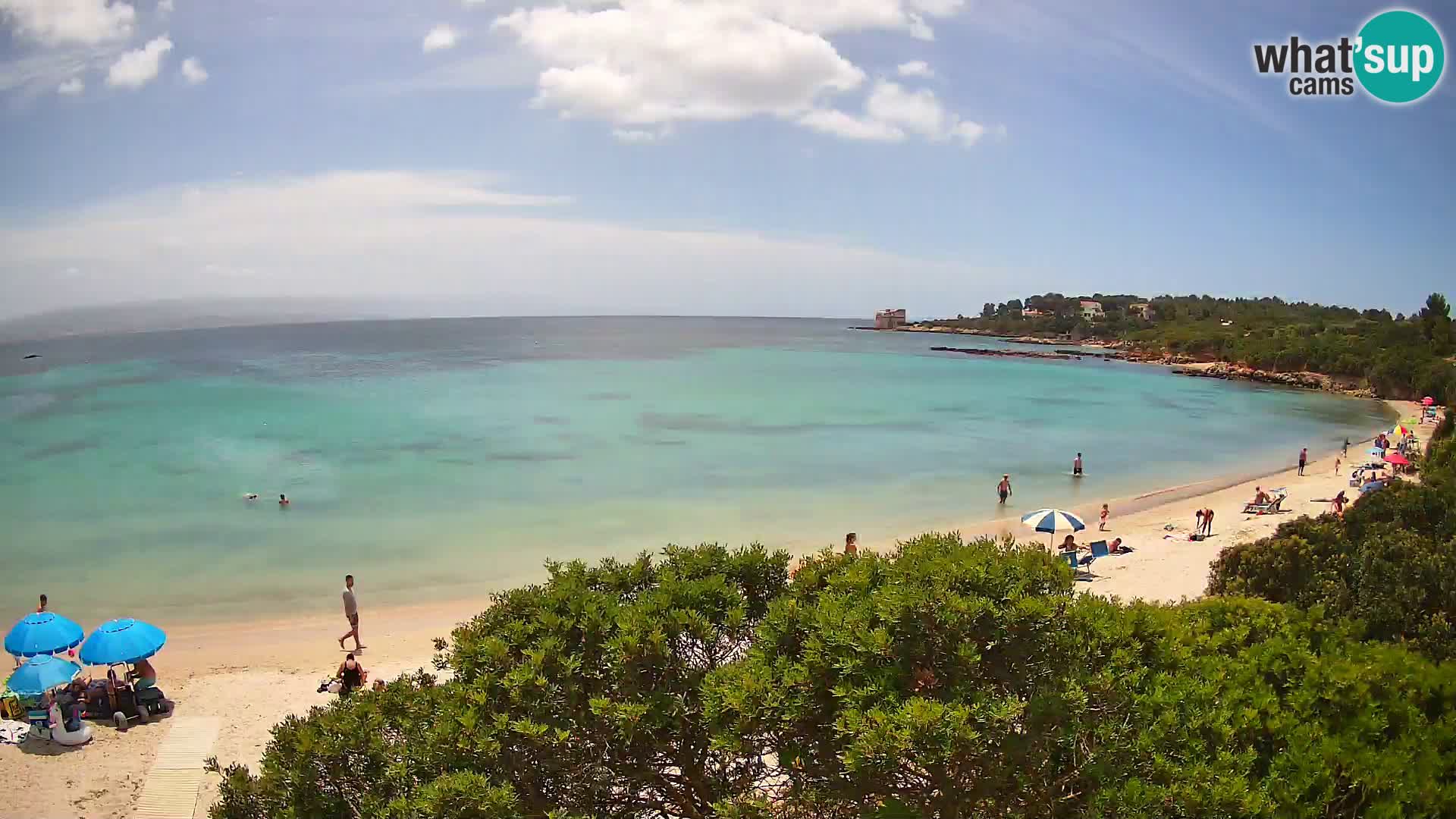 Webcam spiaggia Lazzaretto | Alghero | Sardegna