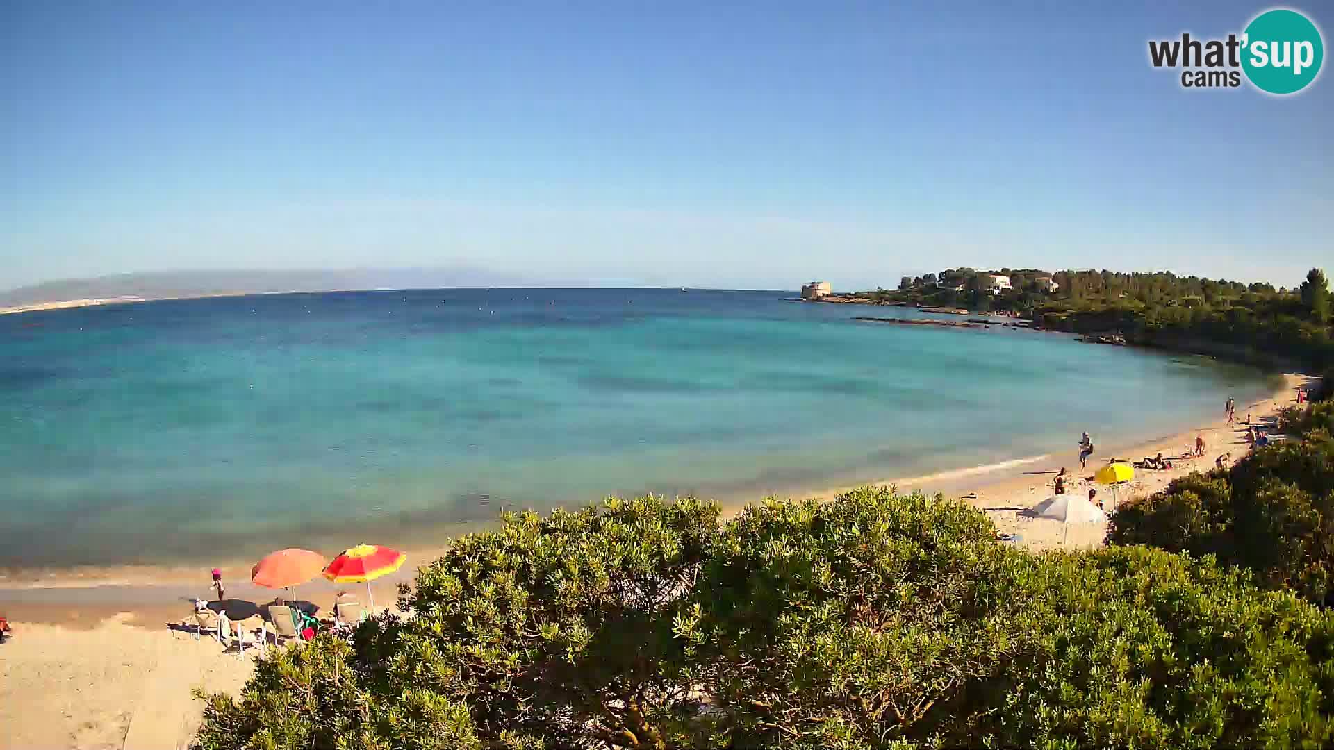 Webcam spiaggia Lazzaretto | Alghero | Sardegna