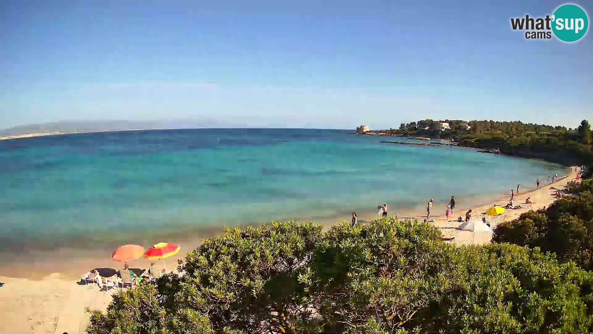 Webcam spiaggia Lazzaretto | Alghero | Sardegna