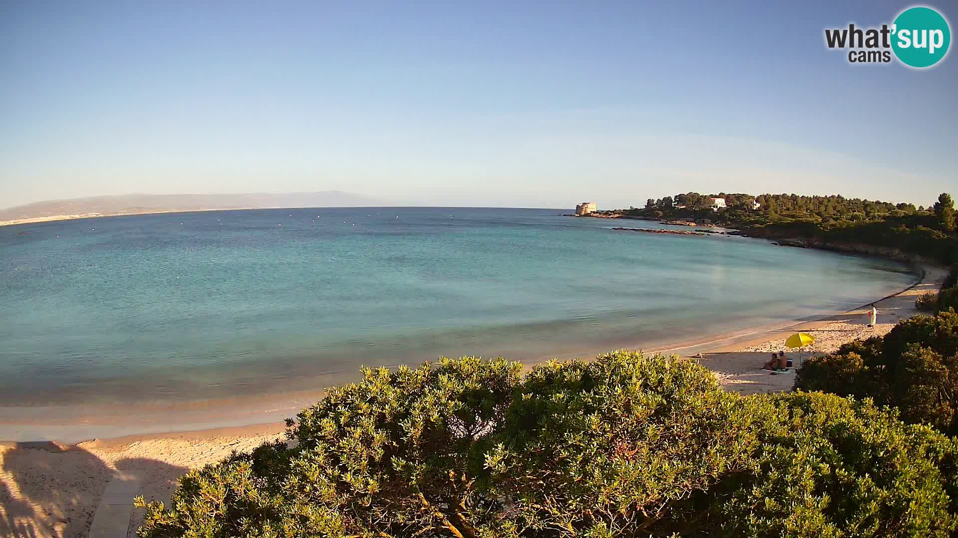 Webcam spiaggia Lazzaretto | Alghero | Sardegna