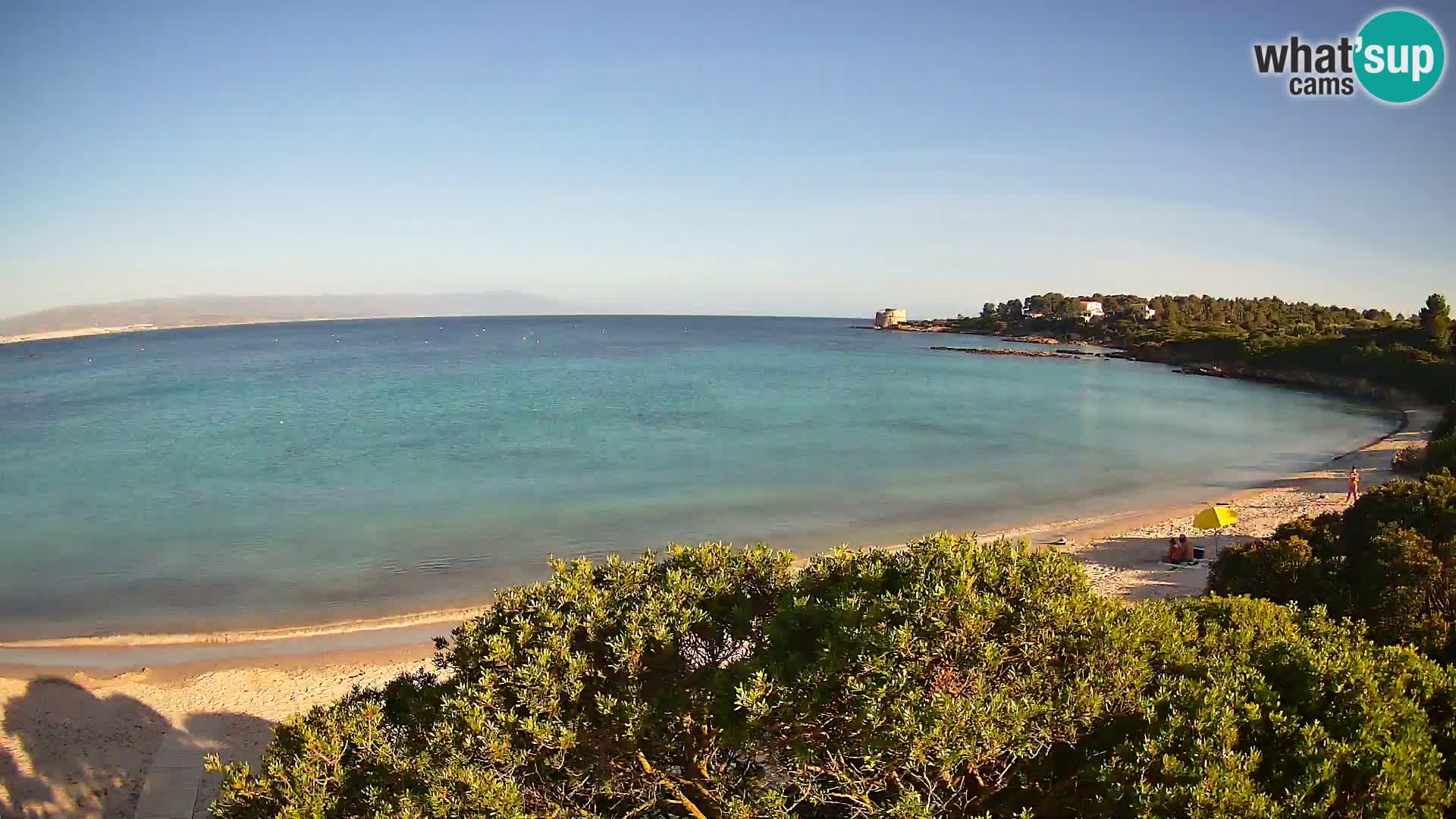 Webcam spiaggia Lazzaretto | Alghero | Sardegna