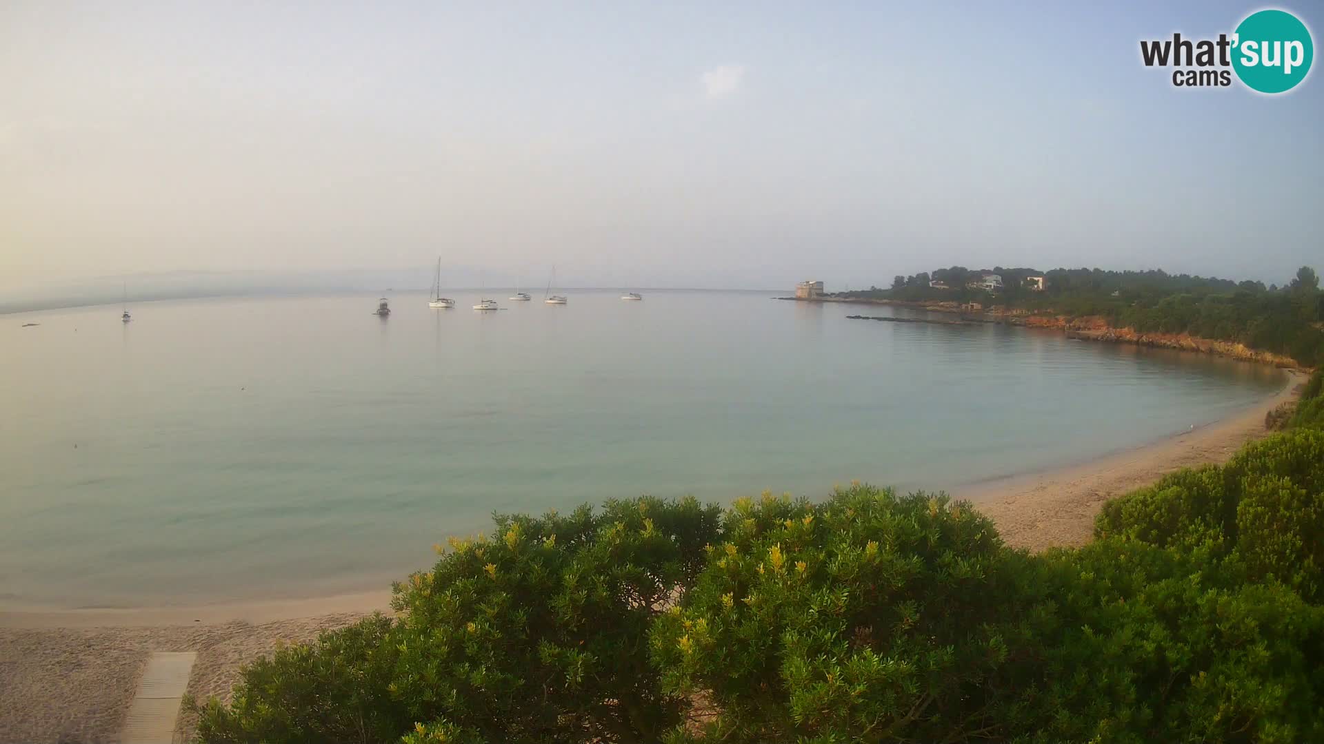 Webcam spiaggia Lazzaretto | Alghero | Sardegna