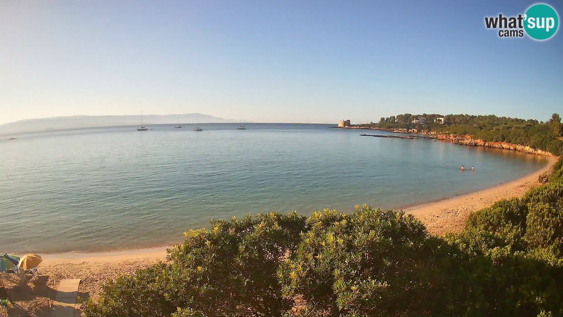 Webcam spiaggia Lazzaretto | Alghero | Sardegna