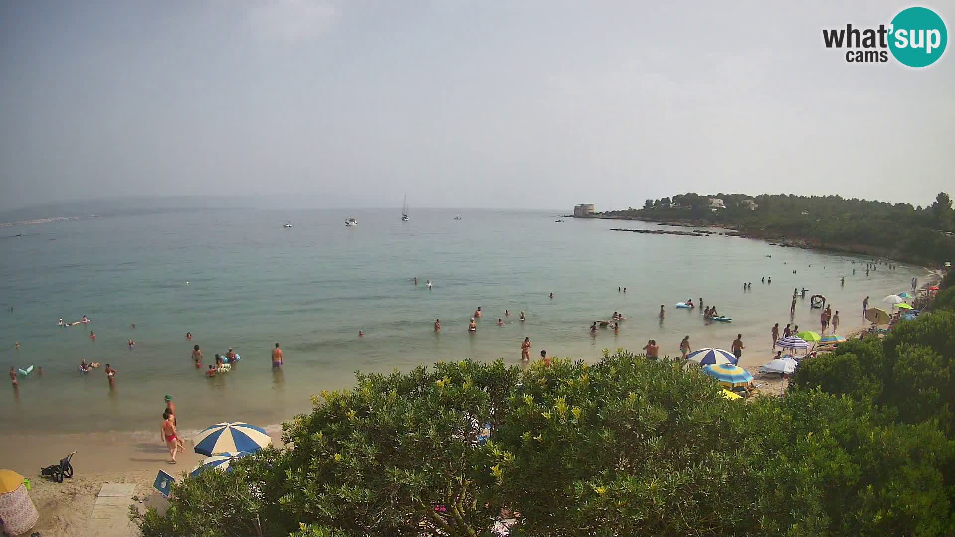 Webcam Lazzaretto Strand | Alghero | Sardinien