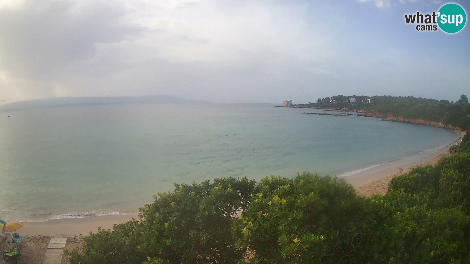 Kamera plaža Lazzaretto | Alghero | Sardinija