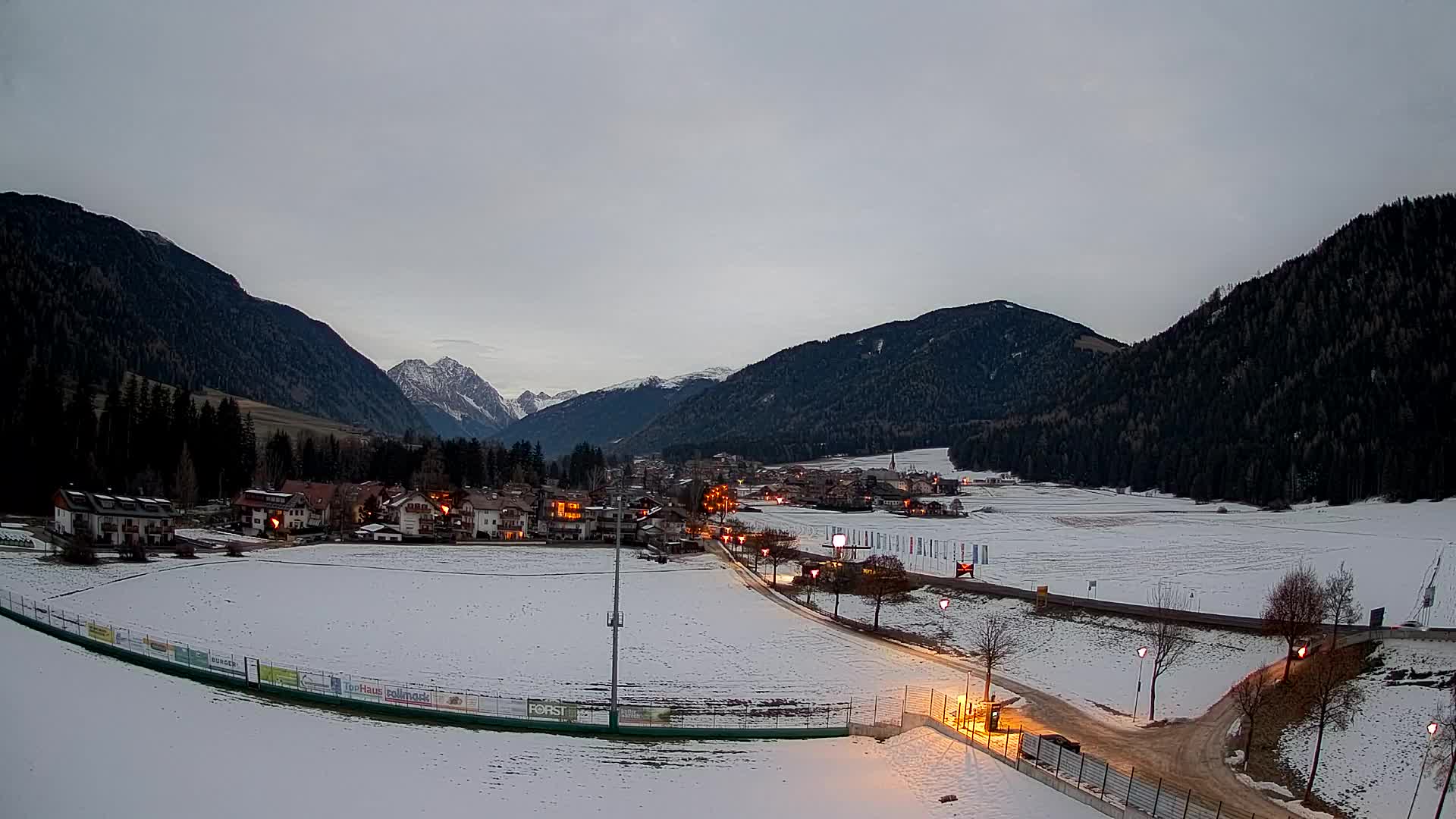 Webcam Niederrasen / Kronplatz – Vista en directo desde el Valle de Anterselva