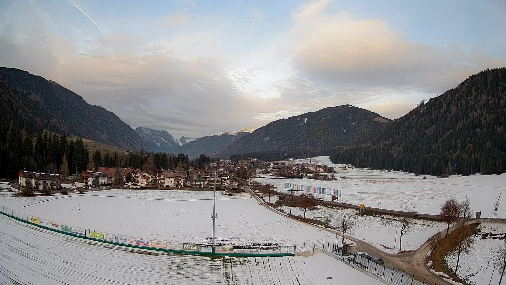 Webcam Niederrasen / Kronplatz – Vista en directo desde el Valle de Anterselva