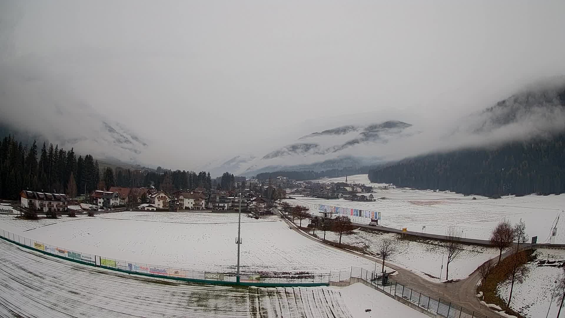 Webcam Niederrasen / Kronplatz – Vista en directo desde el Valle de Anterselva