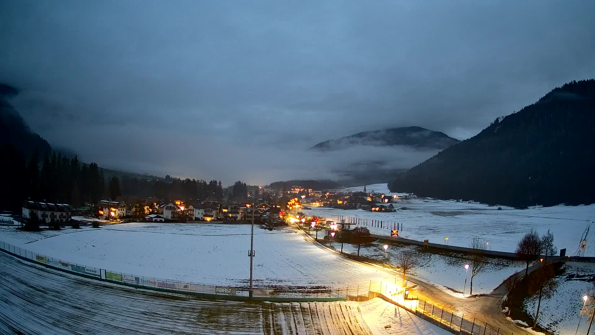 Webcam Niederrasen / Kronplatz – Vista en directo desde el Valle de Anterselva