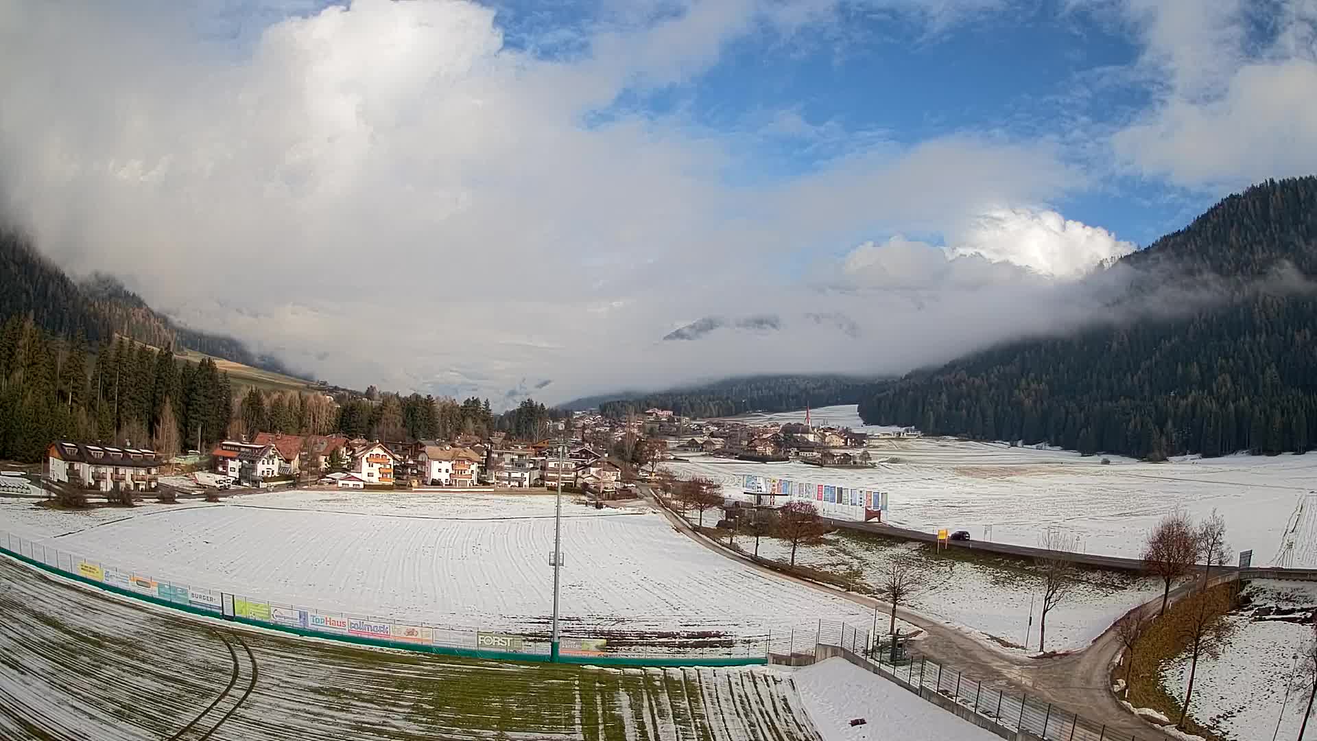 Webcam Rasun di Sotto / Plan de Corones – Vista live dalla Val Anterselva