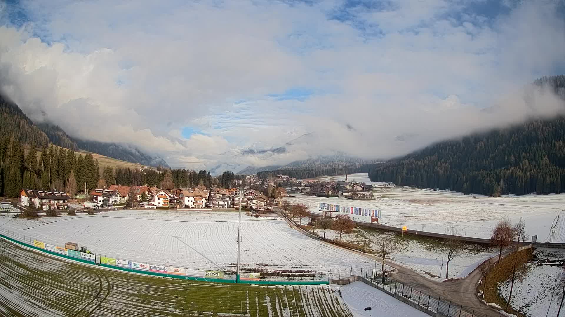 Webcam Rasun di Sotto / Plan de Corones – Vista live dalla Val Anterselva