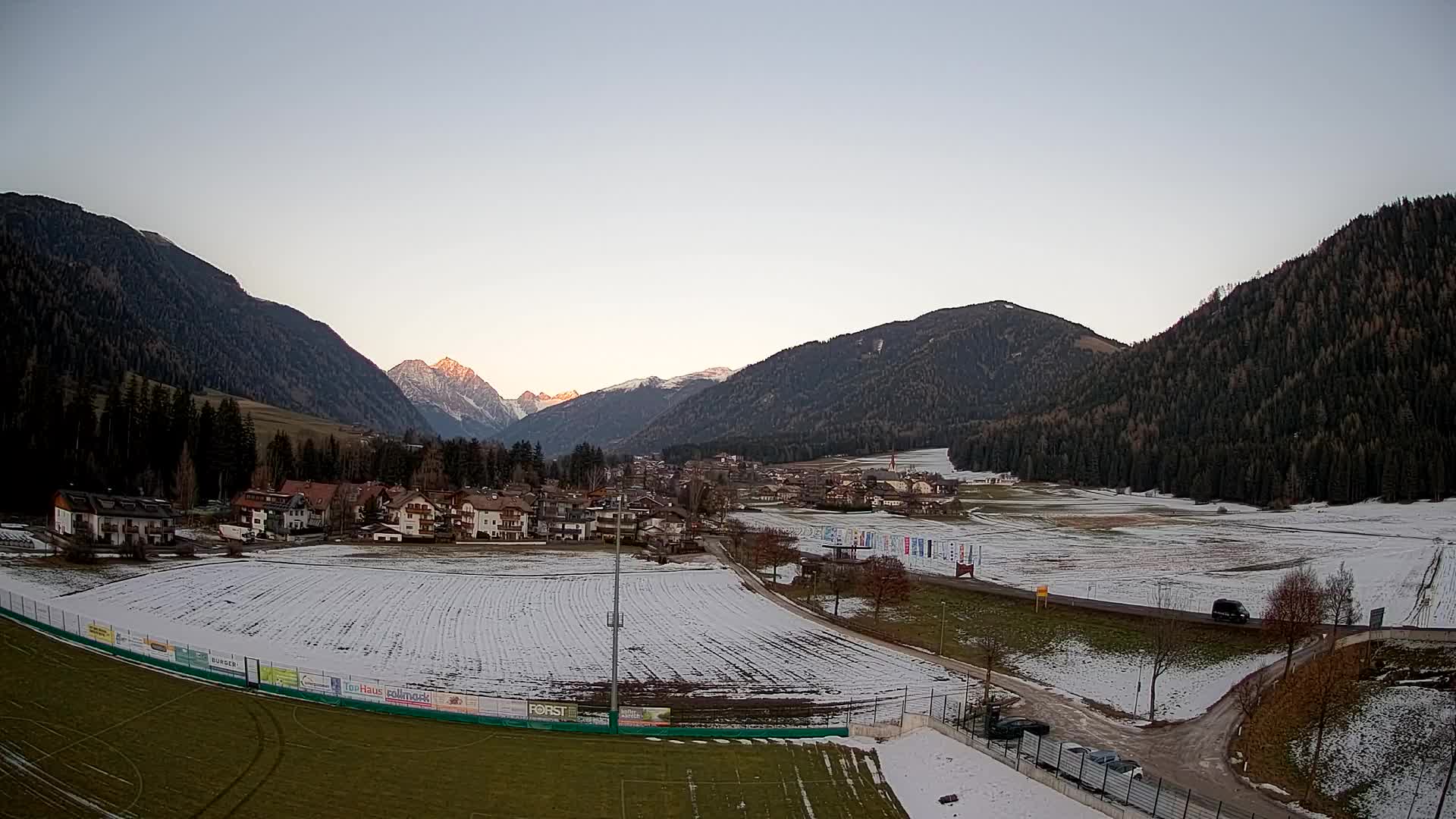 Webcam Niederrasen / Kronplatz – Vista en directo desde el Valle de Anterselva