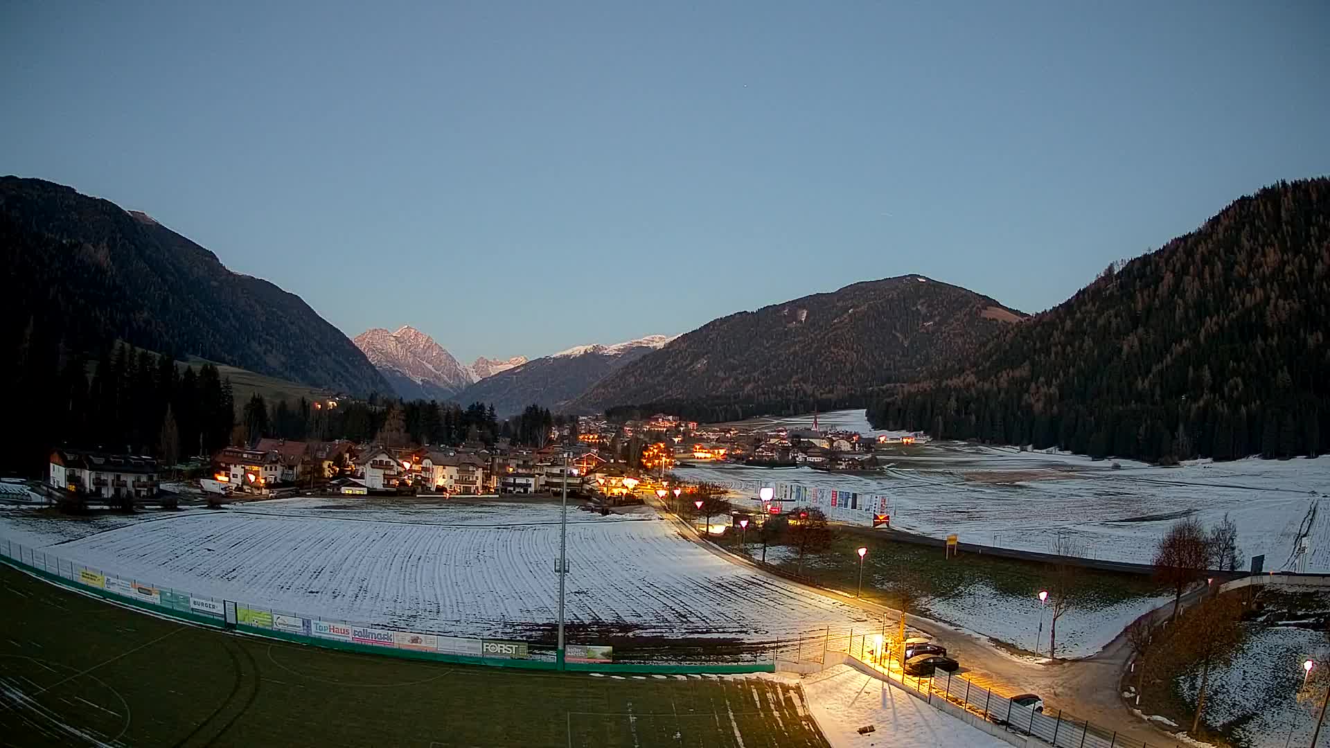 Webcam Niederrasen / Kronplatz – Vista en directo desde el Valle de Anterselva