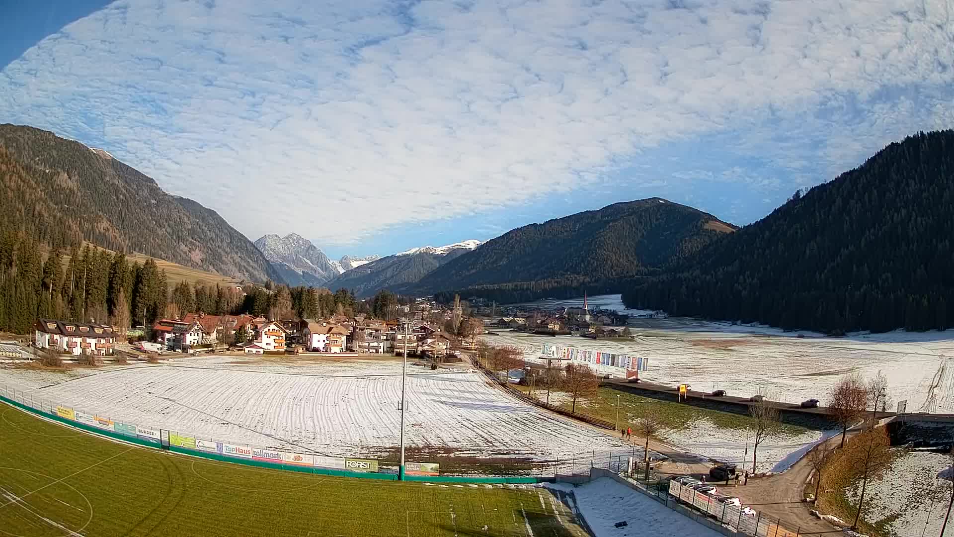 Webcam Niederrasen / Kronplatz – Vista en directo desde el Valle de Anterselva
