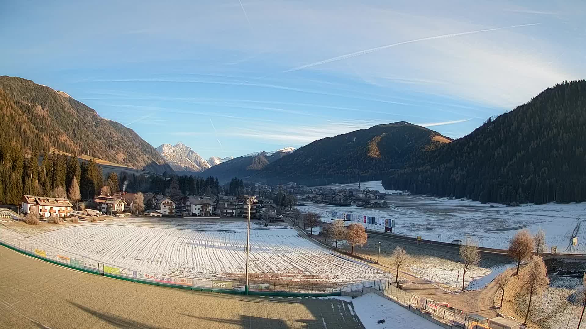 Webcam Niederrasen / Kronplatz – Vista en directo desde el Valle de Anterselva