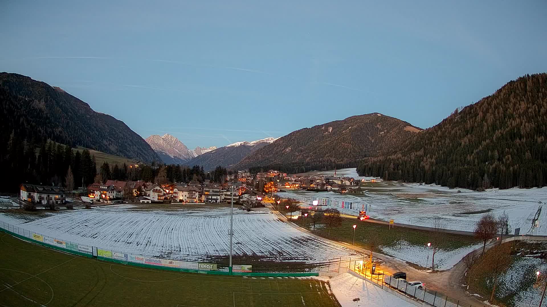 Webcam Niederrasen / Kronplatz – Vista en directo desde el Valle de Anterselva