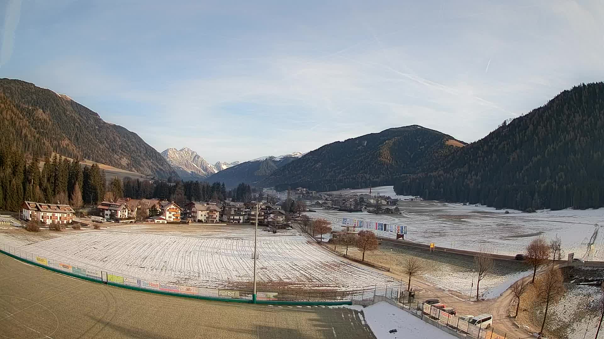 Webcam Niederrasen / Kronplatz – Vista en directo desde el Valle de Anterselva