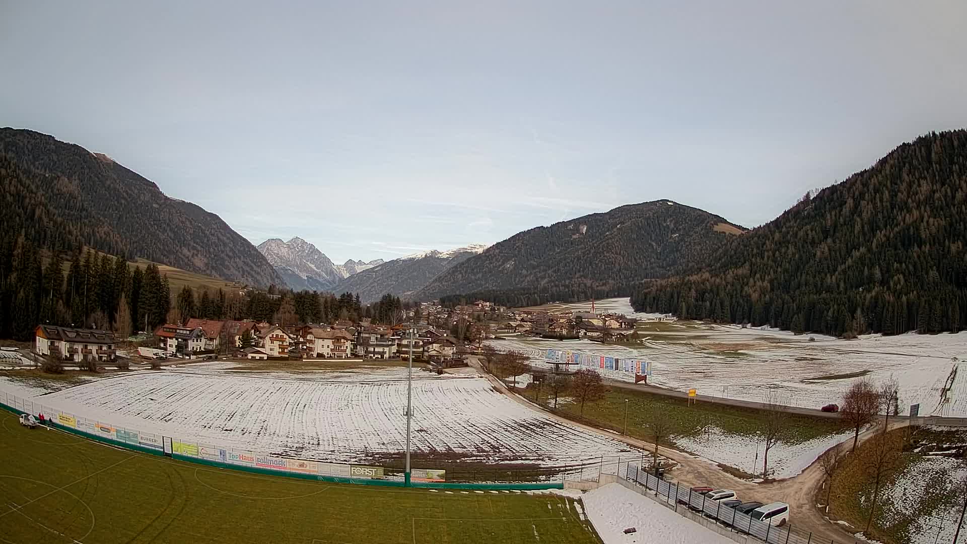 Webcam Niederrasen / Kronplatz – Vista en directo desde el Valle de Anterselva