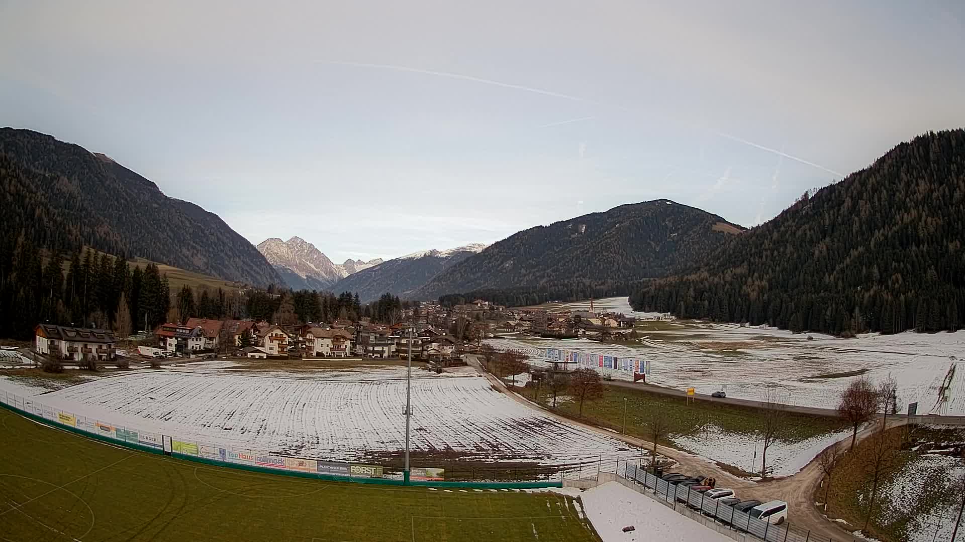 Webcam Niederrasen / Kronplatz – Vista en directo desde el Valle de Anterselva