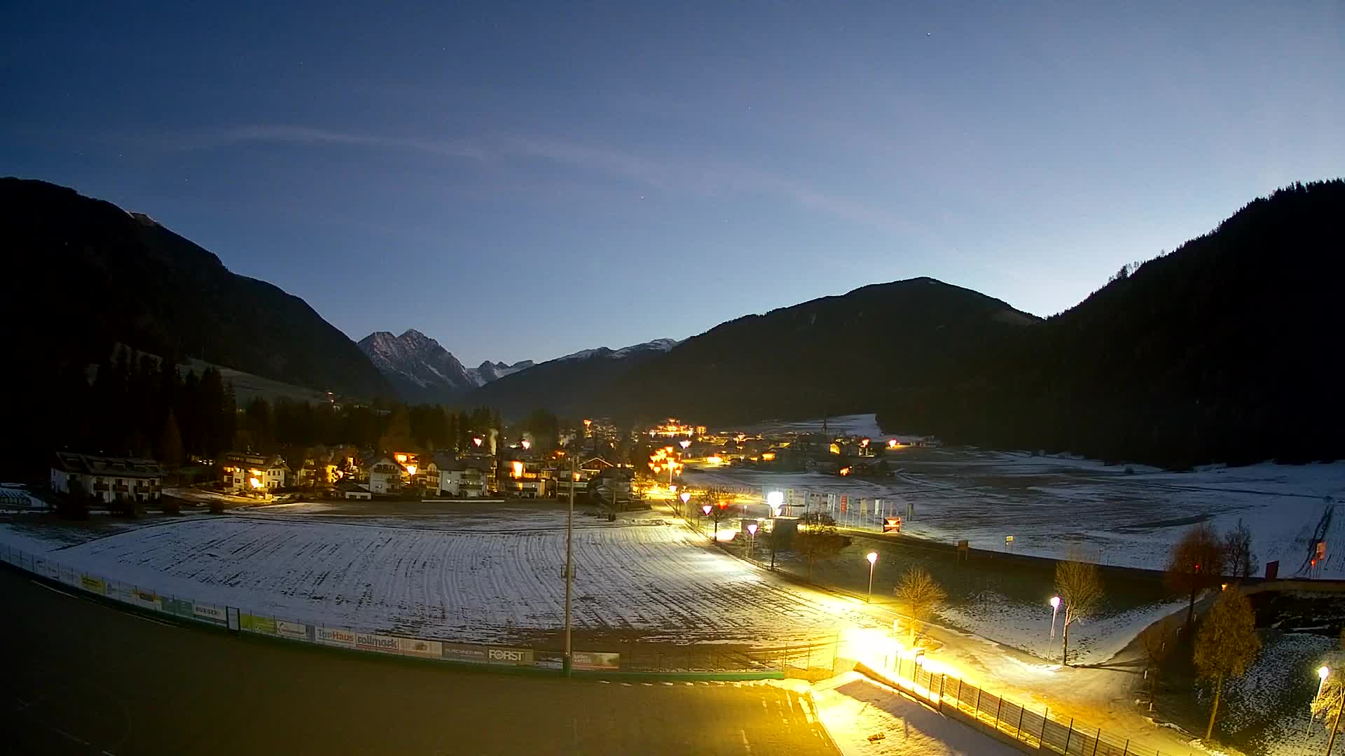 Webcam Niederrasen / Kronplatz – Vista en directo desde el Valle de Anterselva