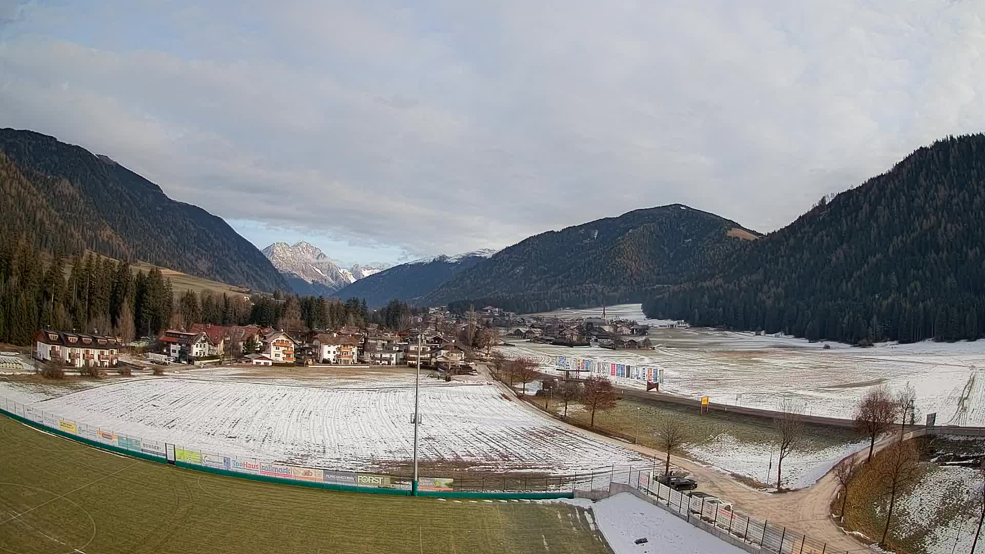 Webcam Niederrasen / Kronplatz – Vista en directo desde el Valle de Anterselva