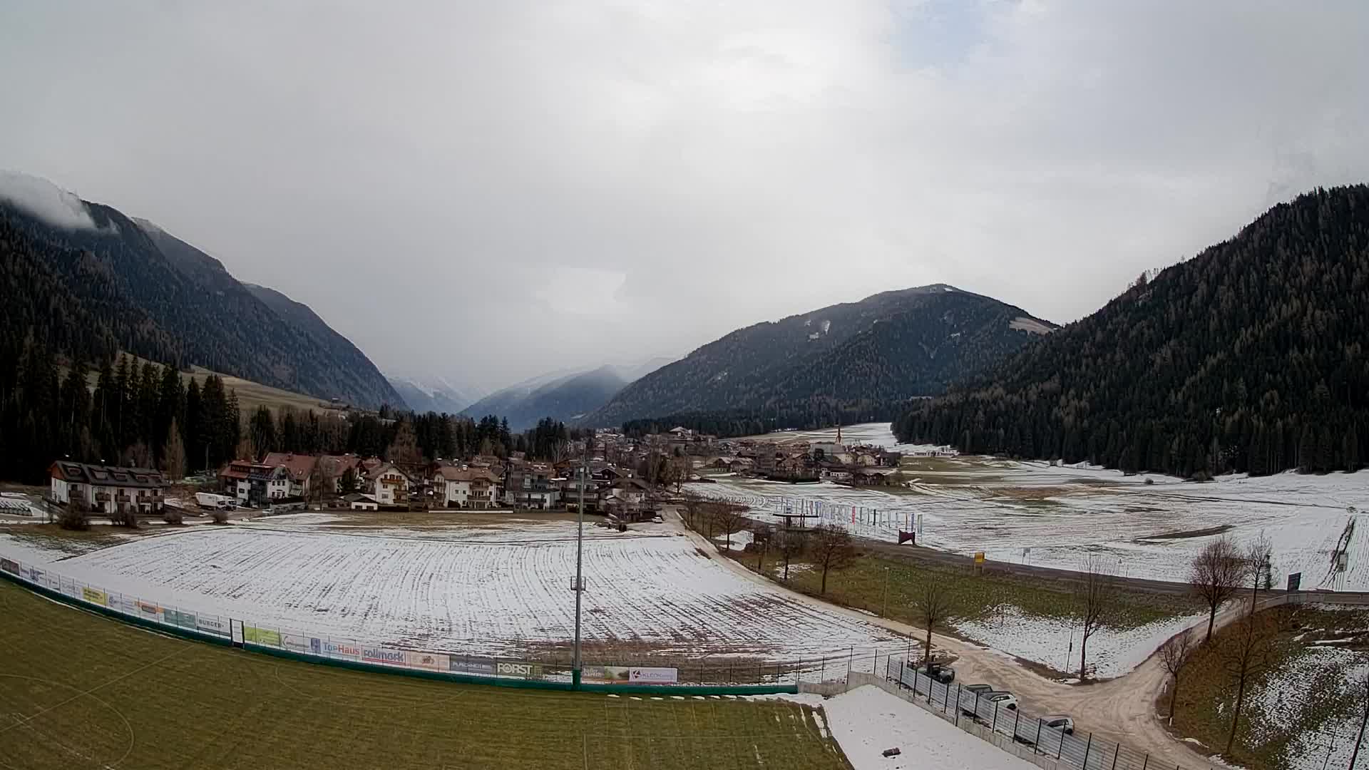 Webcam Niederrasen / Kronplatz – Vista en directo desde el Valle de Anterselva