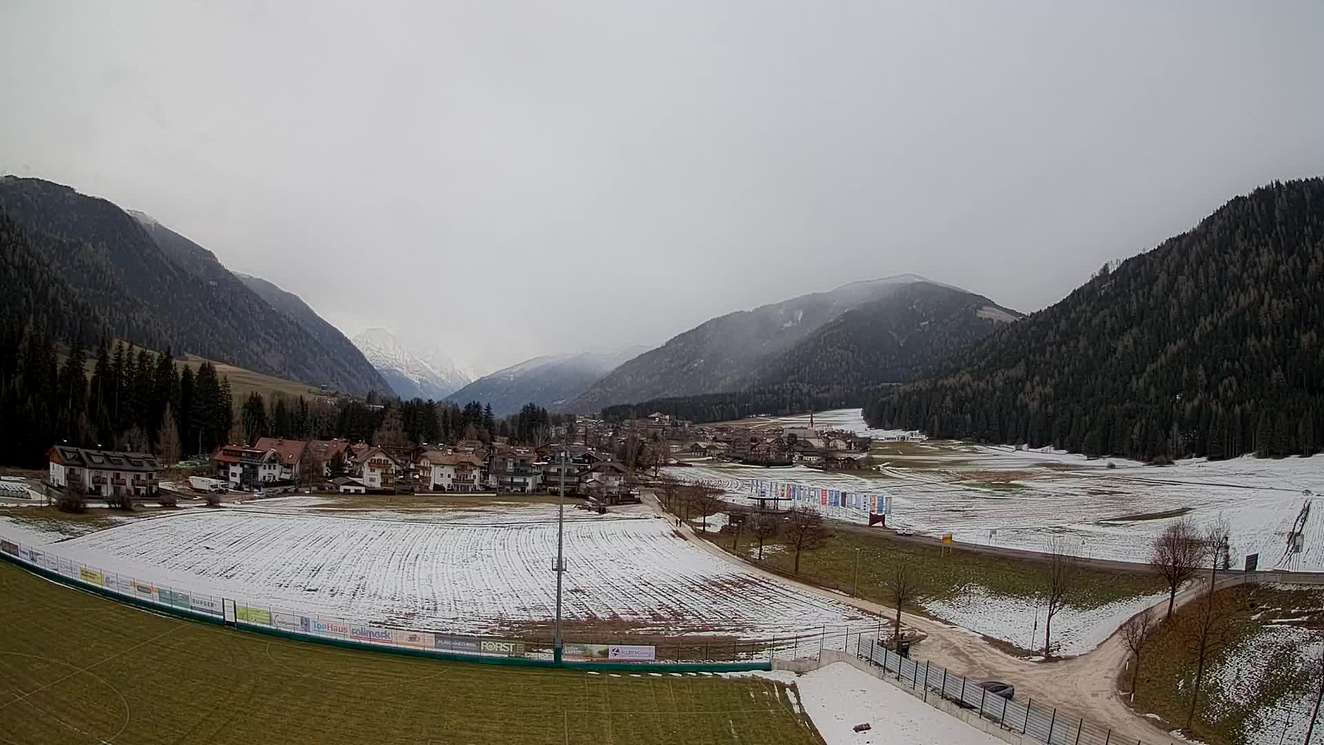 Webcam Niederrasen / Kronplatz – Vista en directo desde el Valle de Anterselva