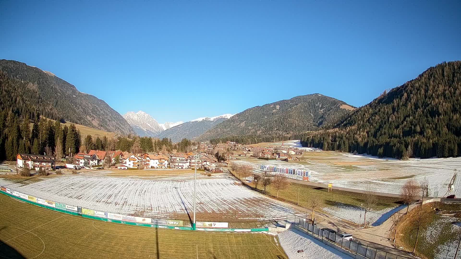 Webcam Niederrasen / Kronplatz – Vista en directo desde el Valle de Anterselva