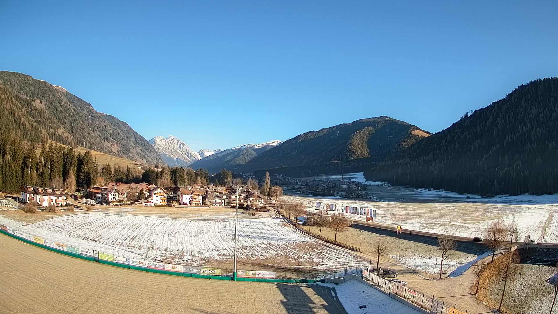 Webcam Niederrasen / Kronplatz – Vista en directo desde el Valle de Anterselva