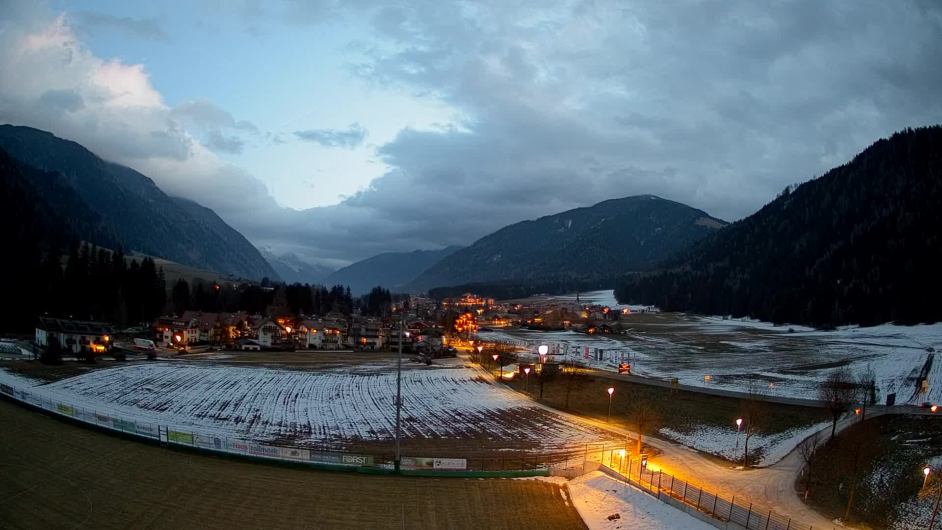 Webcam Niederrasen / Kronplatz – Vista en directo desde el Valle de Anterselva