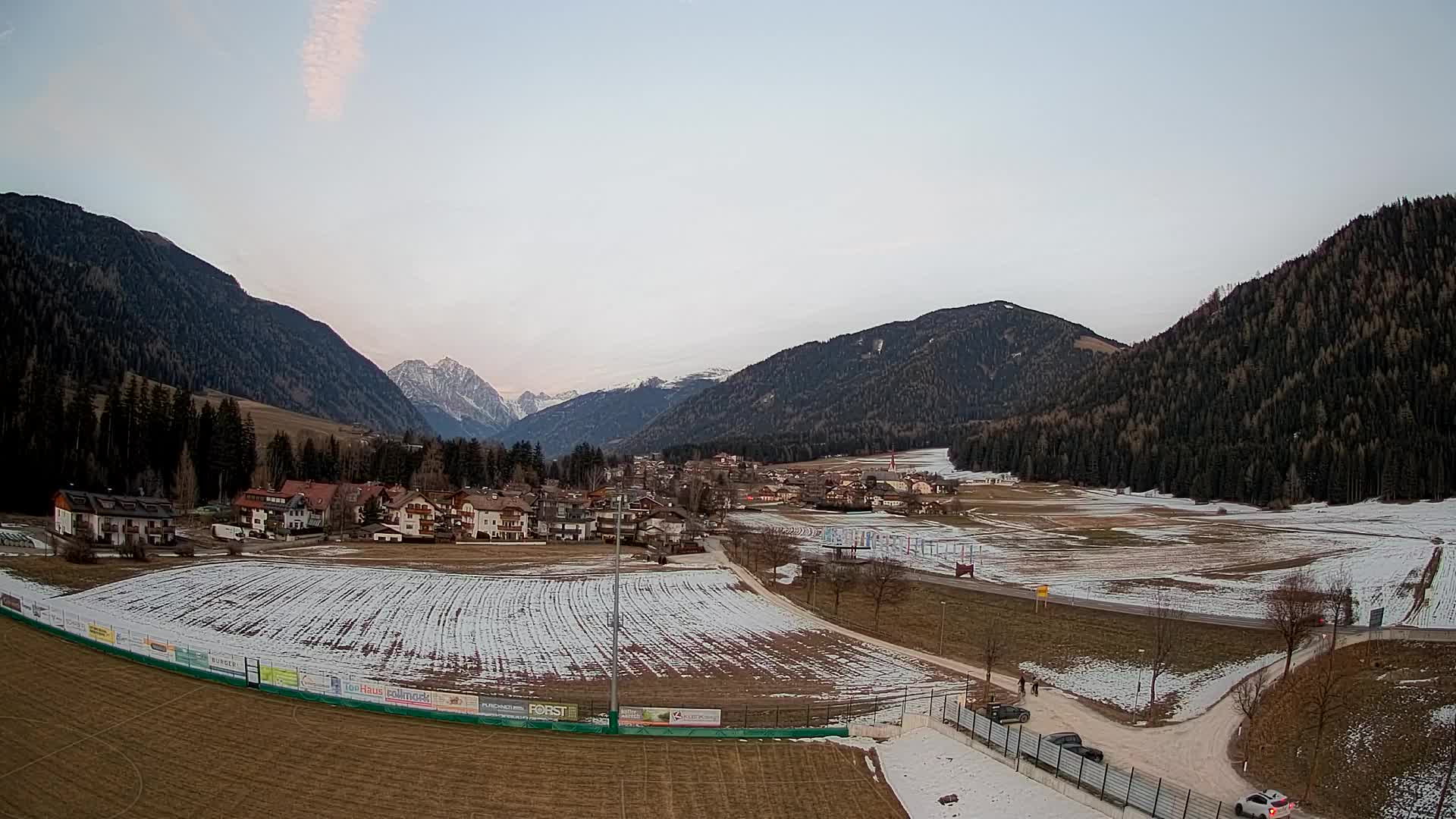 Webcam Niederrasen / Kronplatz – Vista en directo desde el Valle de Anterselva
