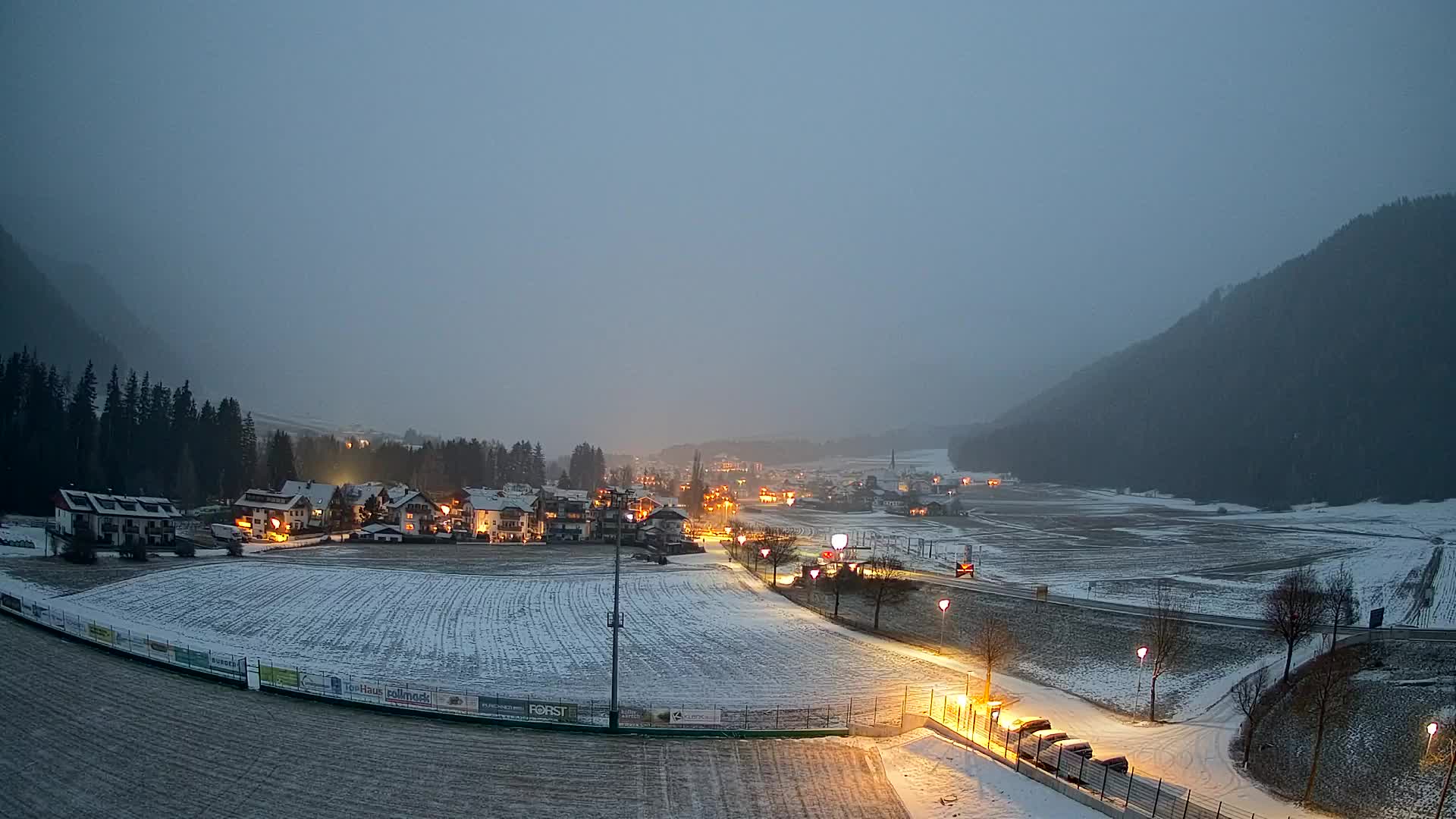 Webcam Niederrasen / Kronplatz – Vista en directo desde el Valle de Anterselva