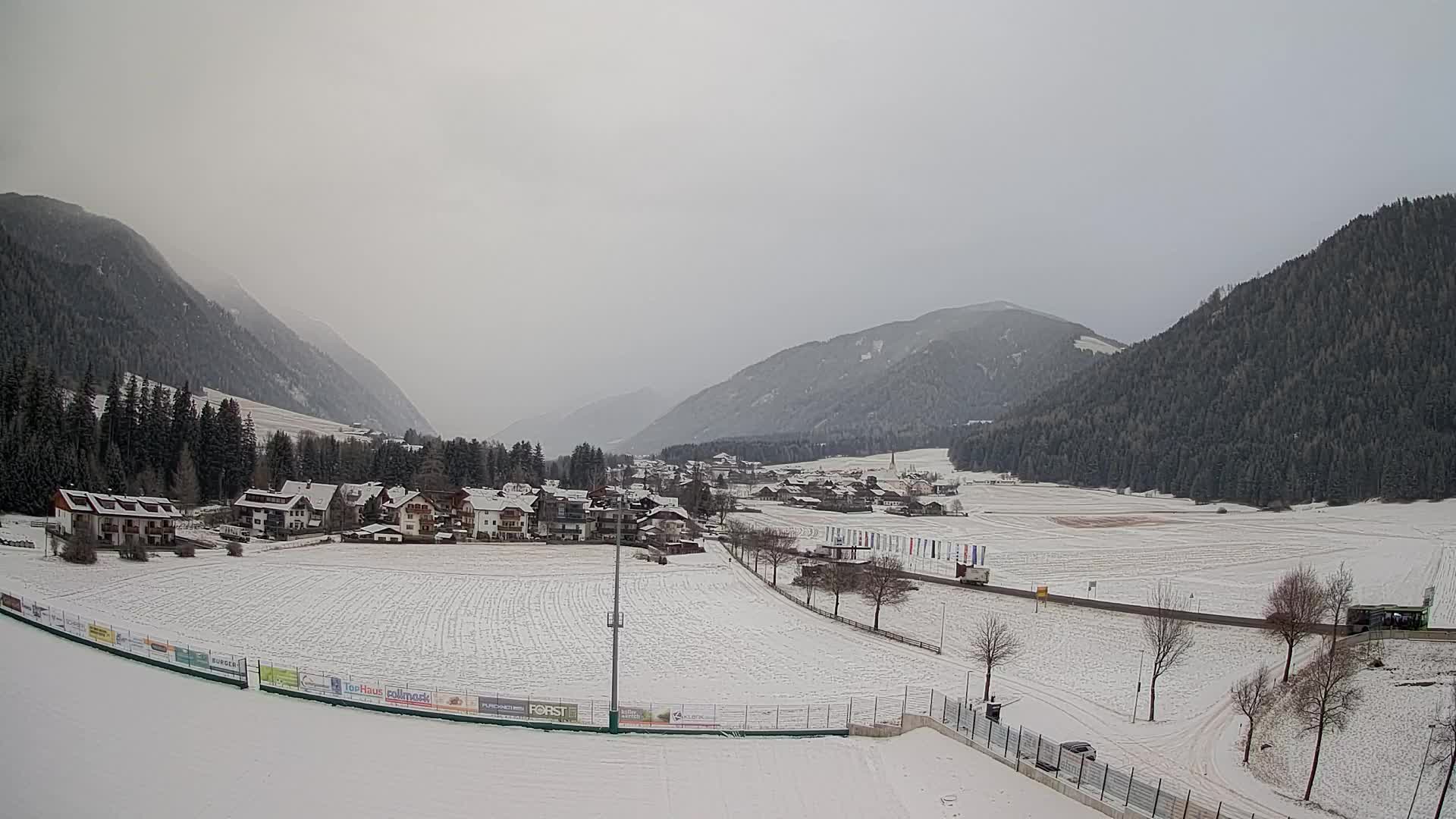 Webcam Niederrasen / Kronplatz – Vista en directo desde el Valle de Anterselva