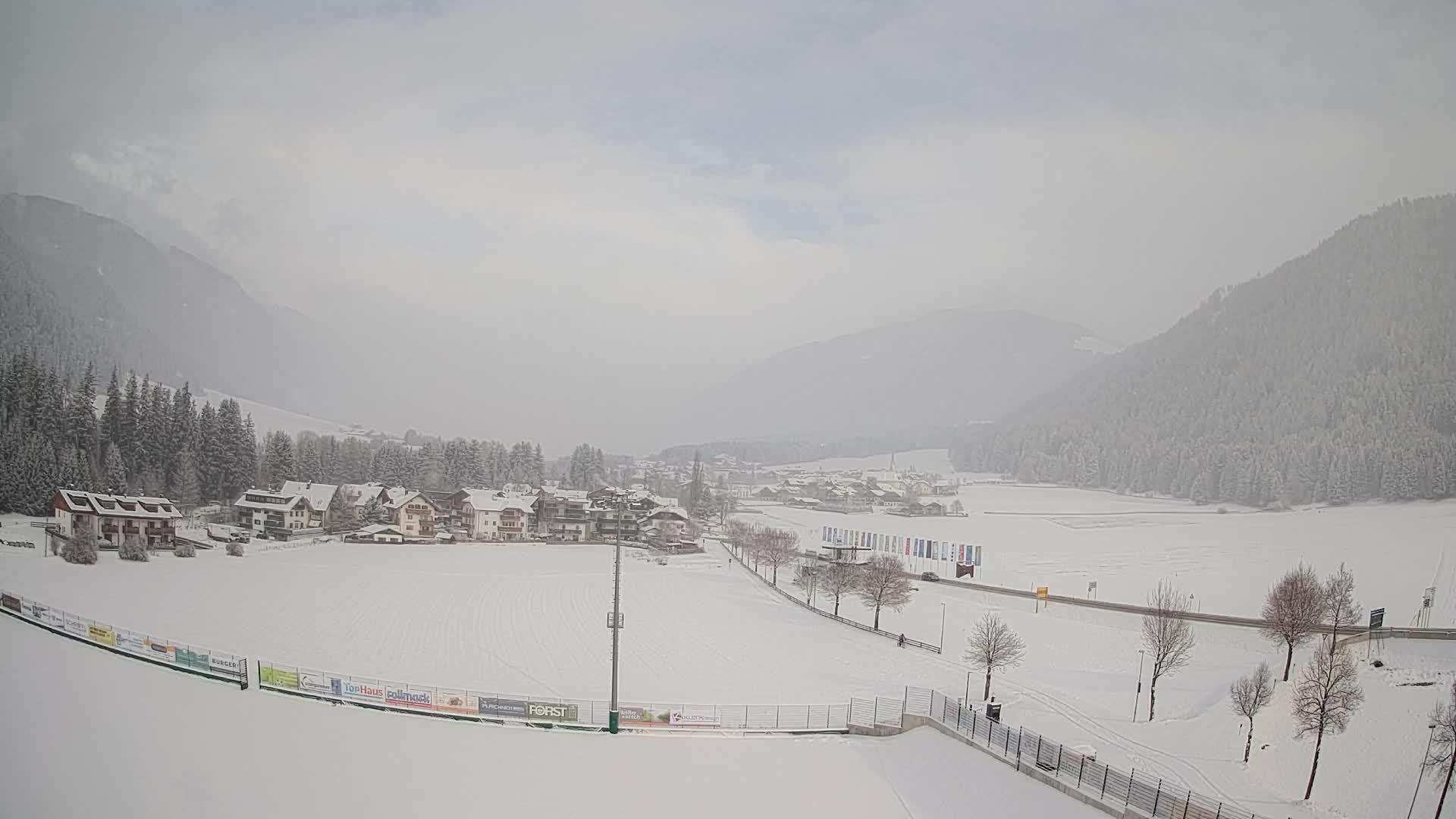 Webcam Niederrasen / Kronplatz – Vista en directo desde el Valle de Anterselva