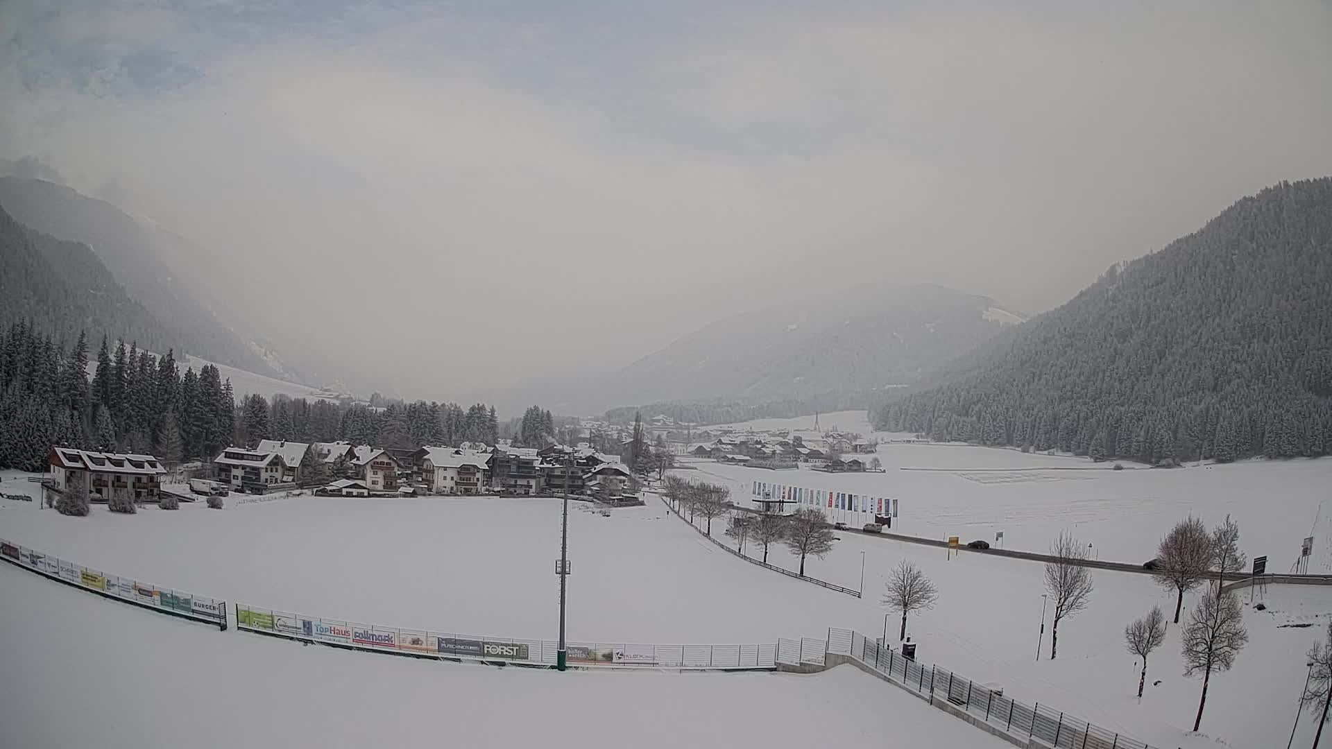 Webcam Niederrasen / Kronplatz – Vista en directo desde el Valle de Anterselva