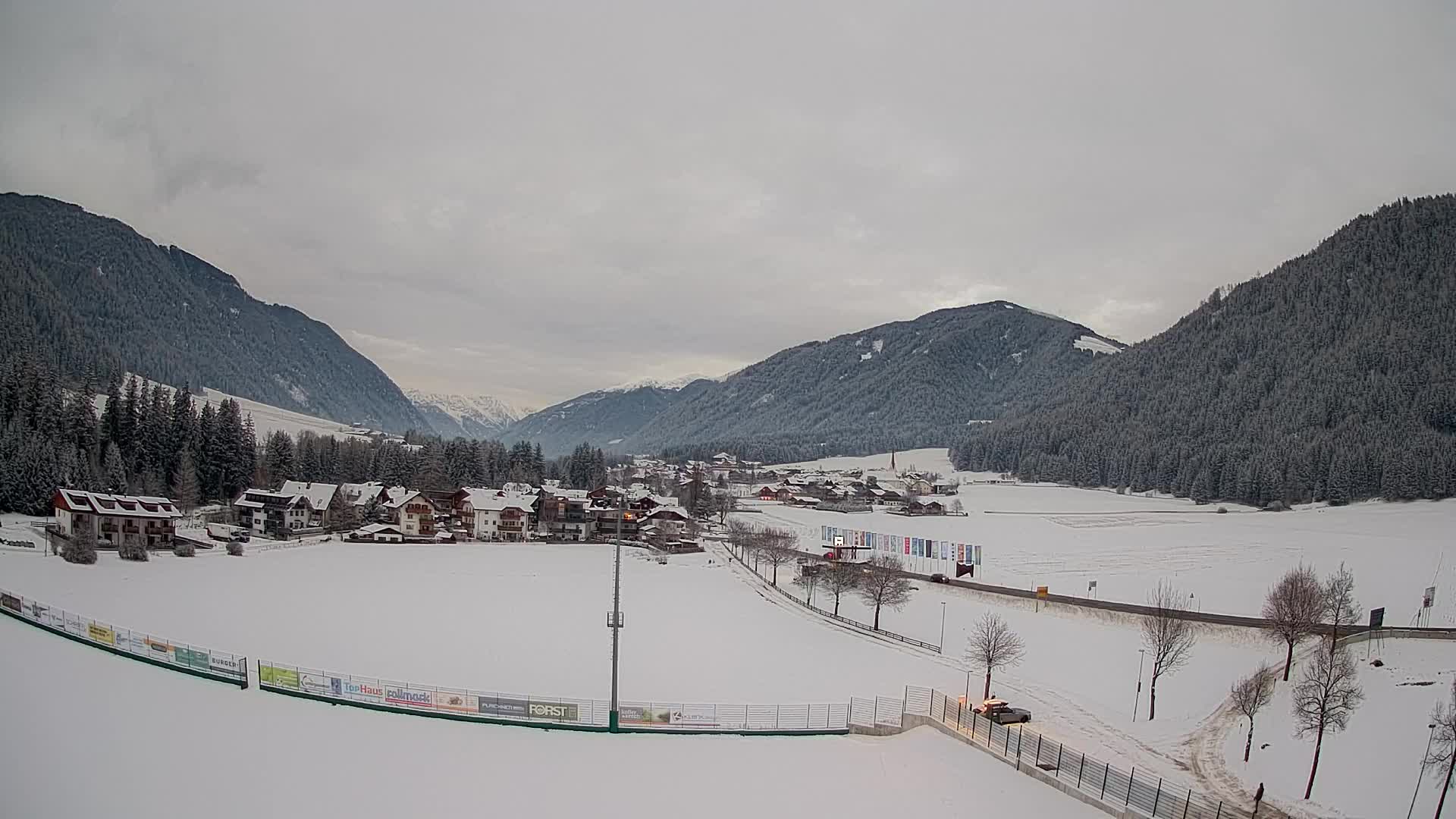 Webcam Niederrasen / Kronplatz – Vista en directo desde el Valle de Anterselva