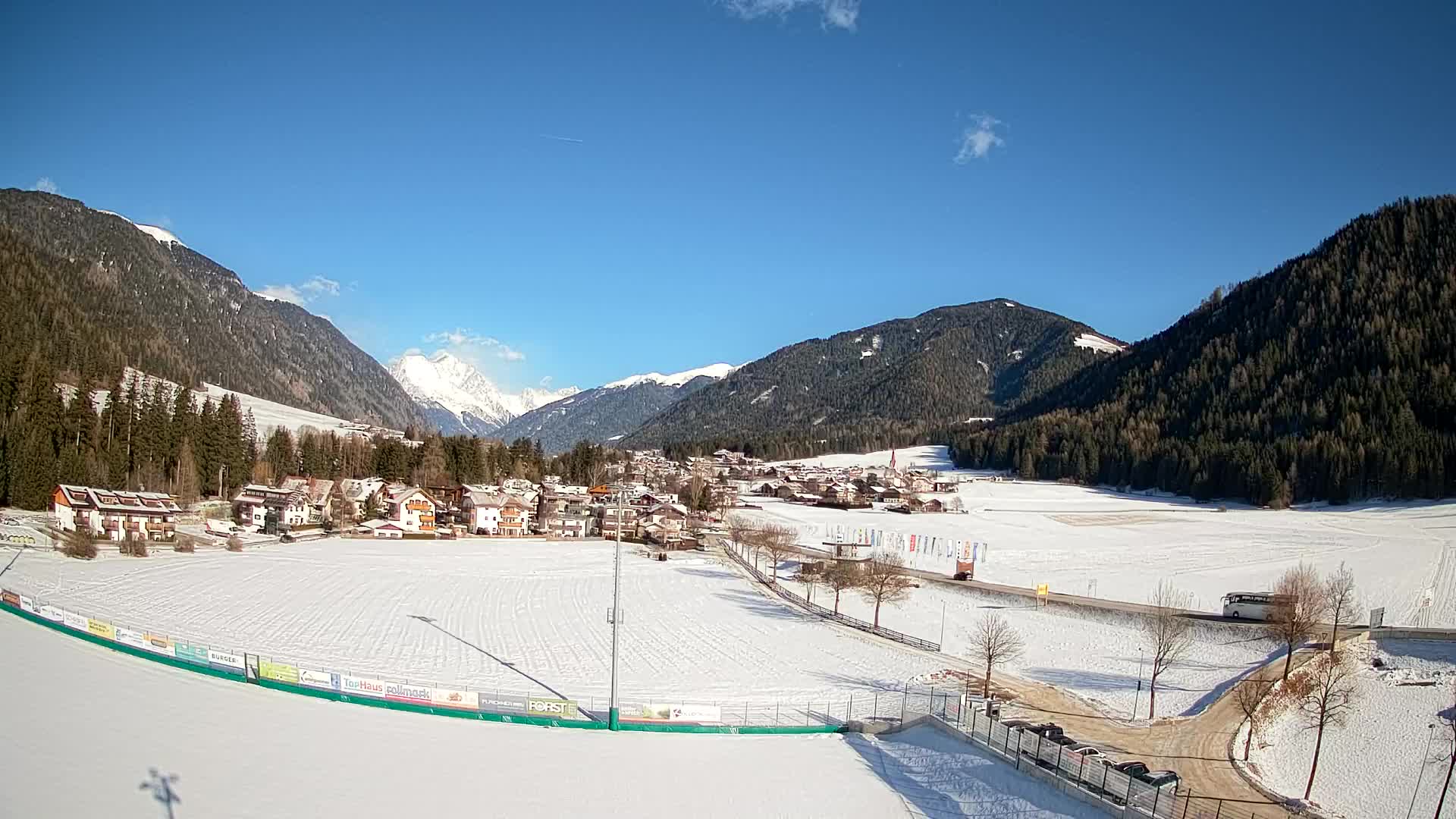 Webcam Niederrasen / Kronplatz – Vue en direct depuis la Vallée d’Anterselva