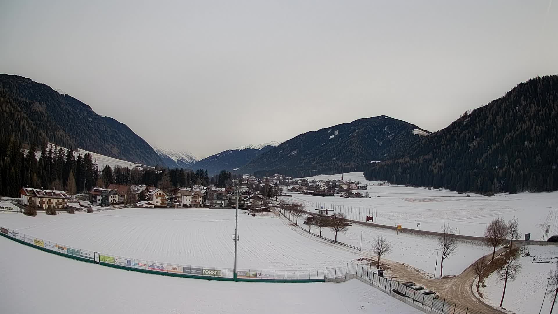 Webcam Niederrasen / Kronplatz – Vista en directo desde el Valle de Anterselva
